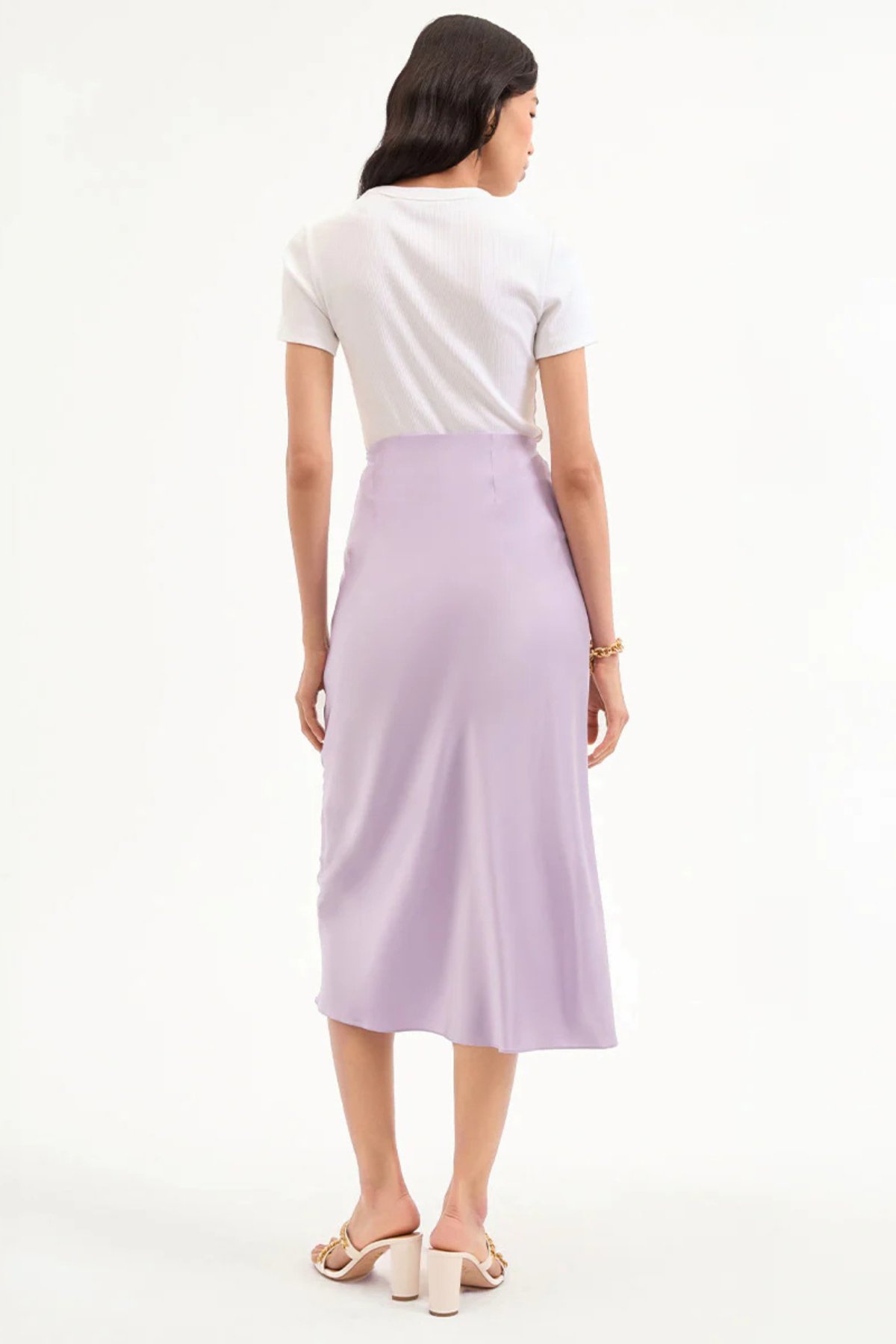 VERONICA BEARD | CLOVER SKIRT- LILAC