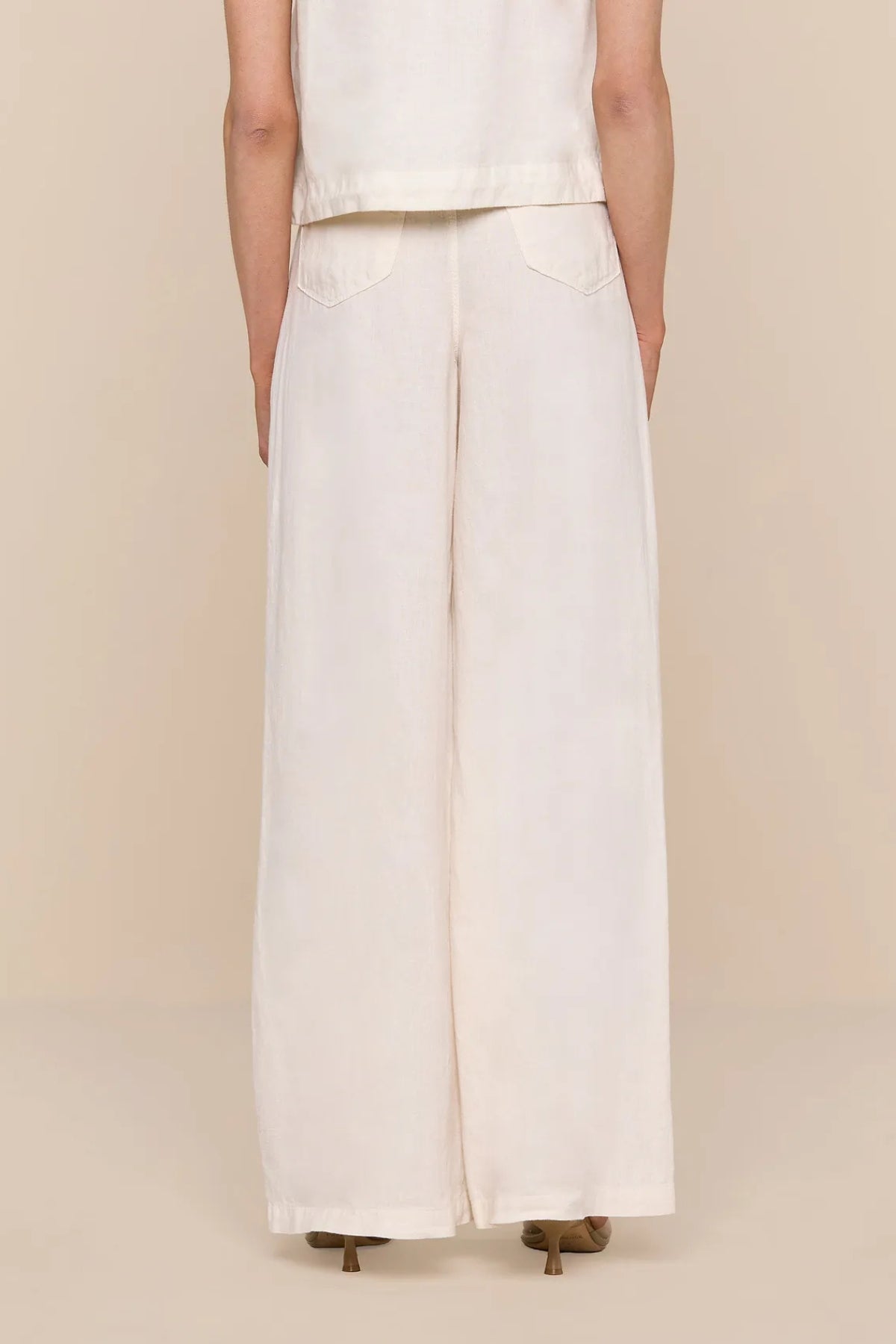 L’AGENCE | Amara Linen Wide Leg