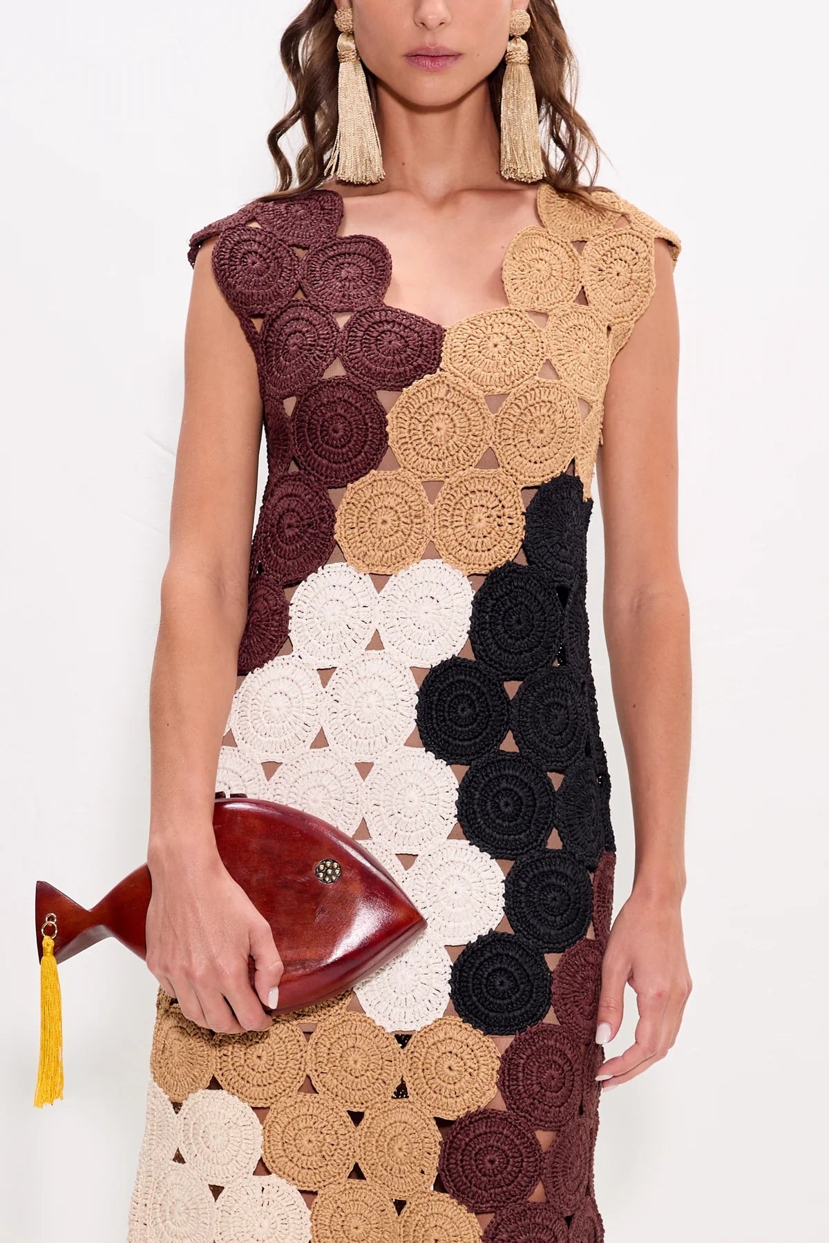 SIMON MILLER | Muro Crochet Dress