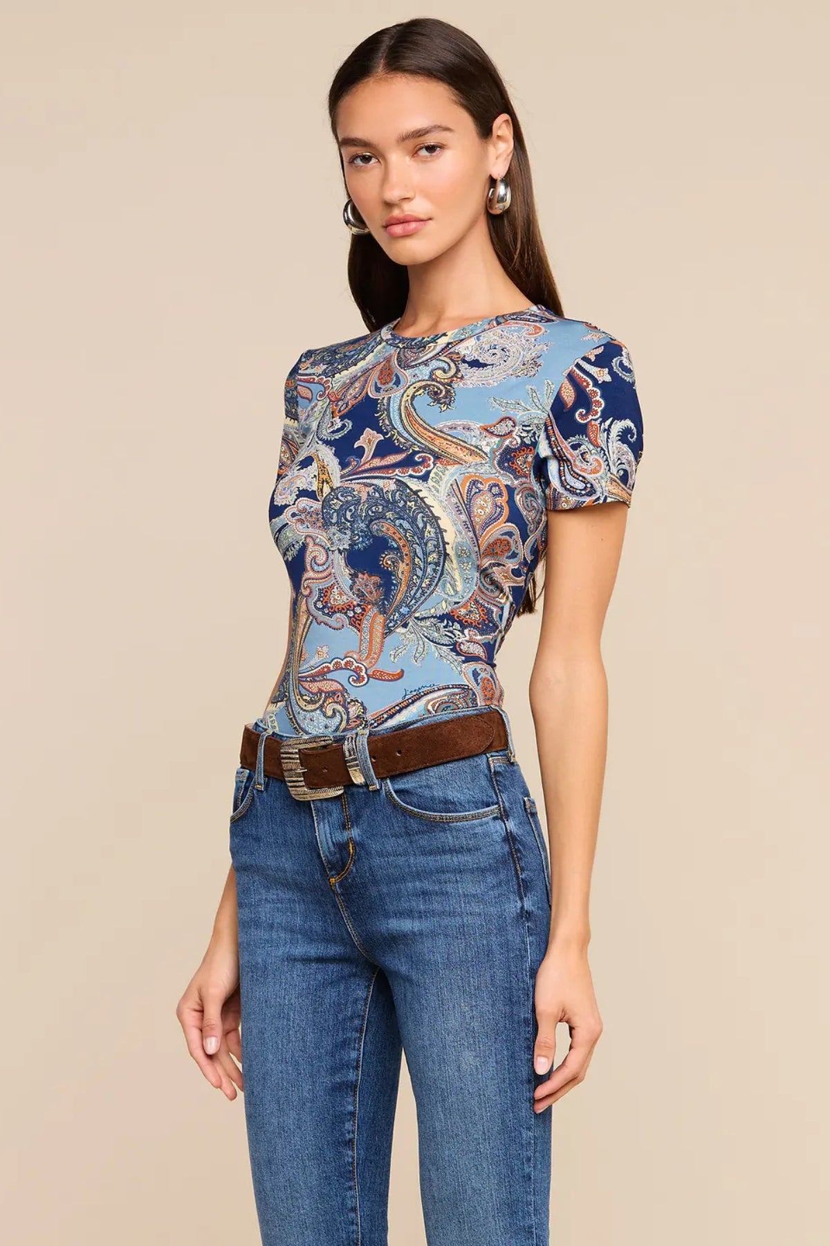 L'agence | Ressi Crew Midnight Paisley