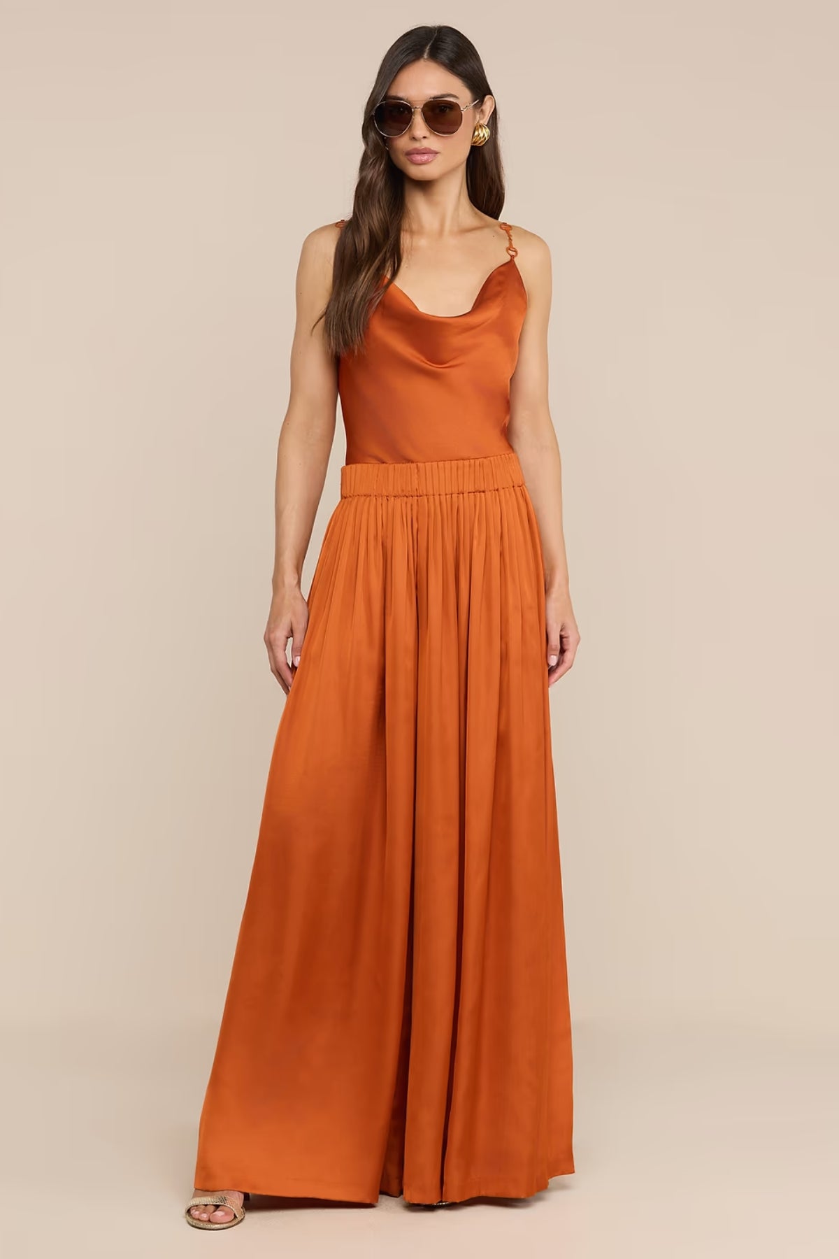 L'AGENCE | Haylo Wide Leg Pullon Pant