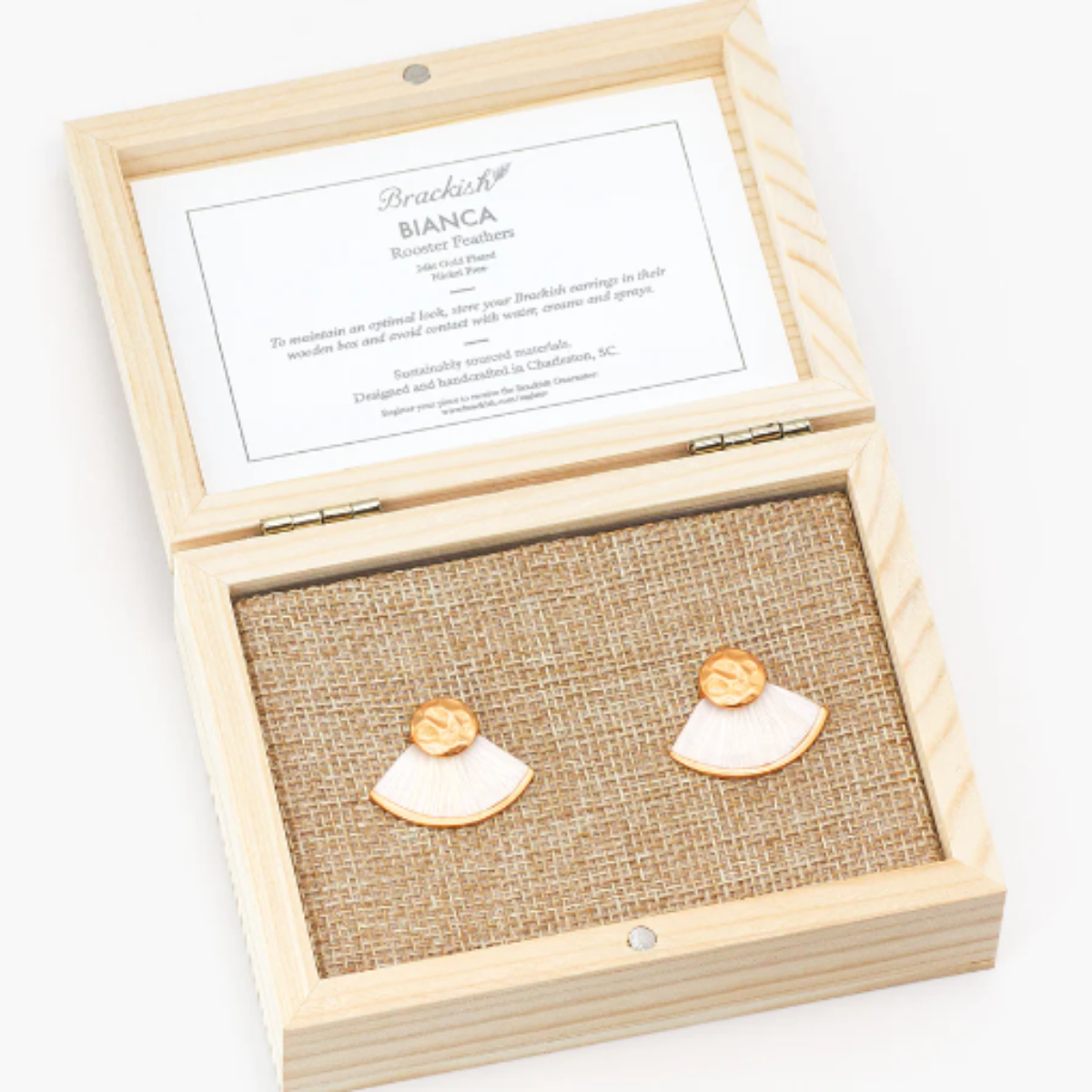 BRACKISH | Bianca Fan Earring