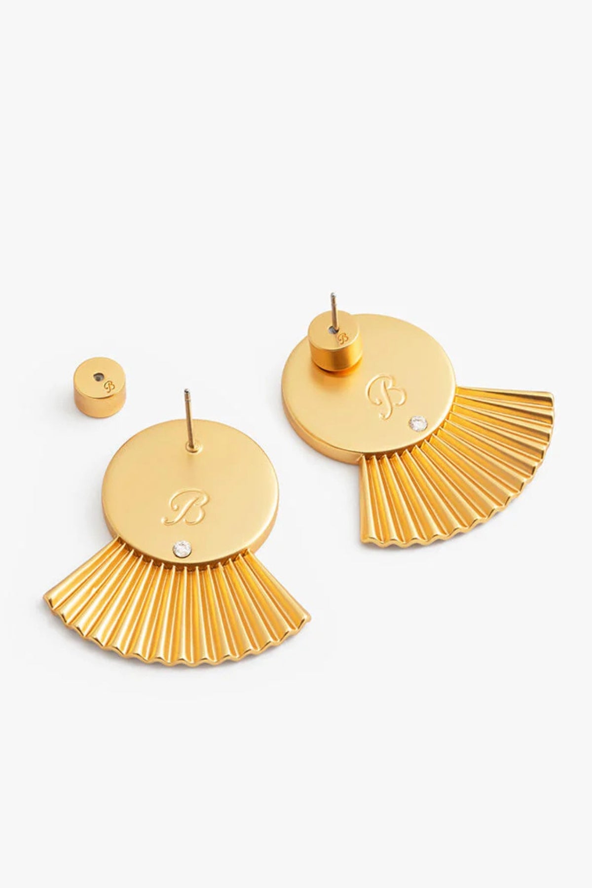 BRACKISH | ACKLINS LARGE FAN EARRING