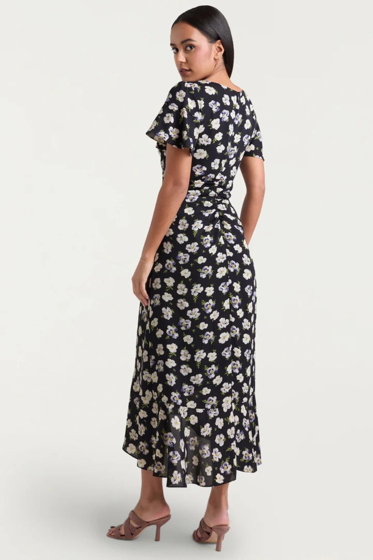 CINQ A SEPT | Mini Tossed Poppies Isha Dress