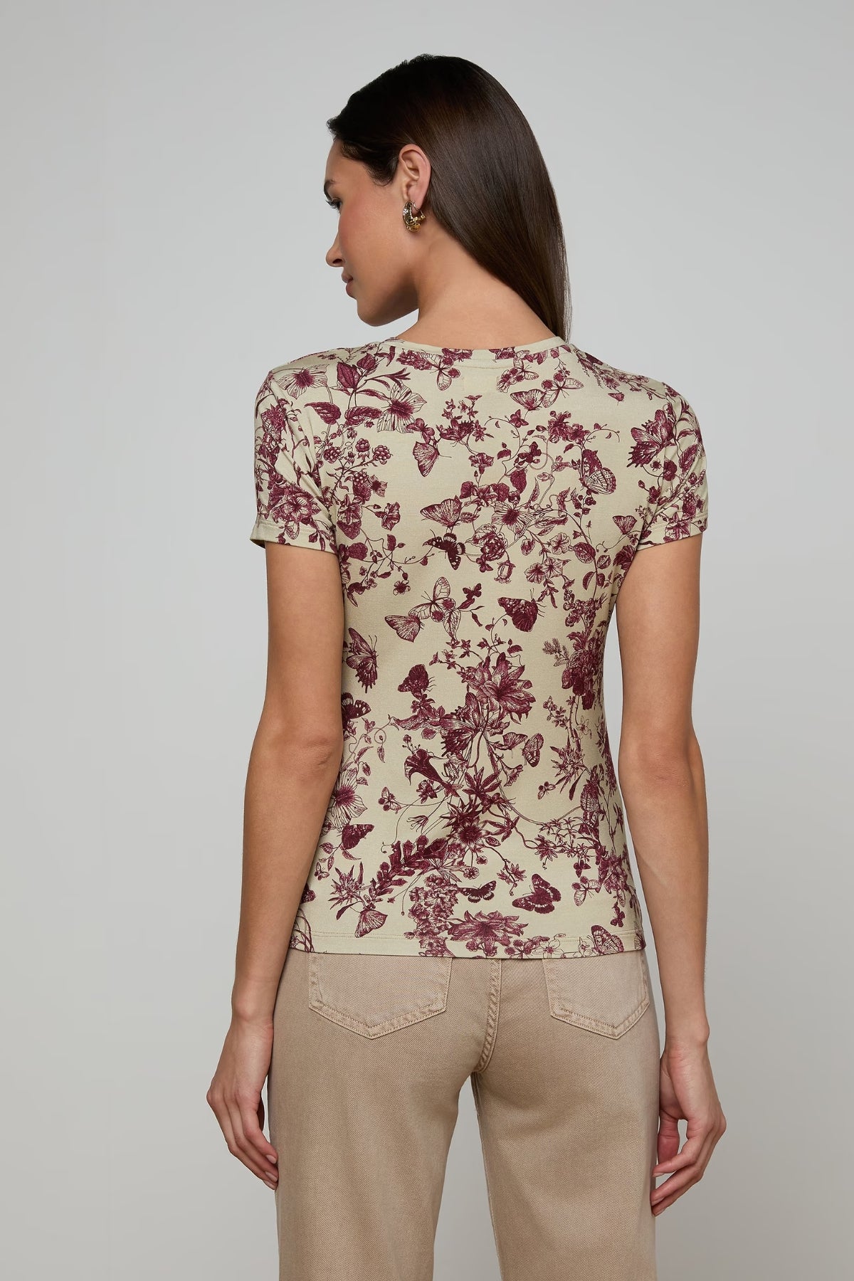 L'AGENCE | RESSI CREW - BUTTERFLY TOILE