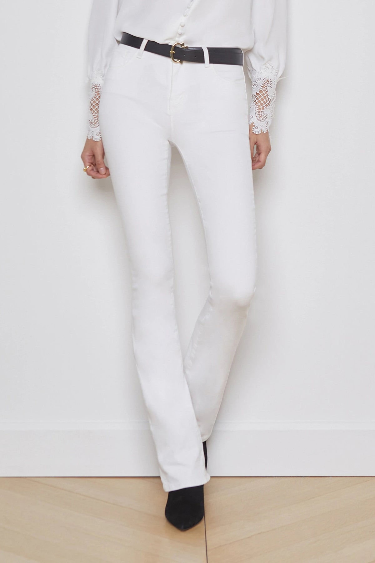 L'AGENCE | SELMA BABY BOOT - BLANC