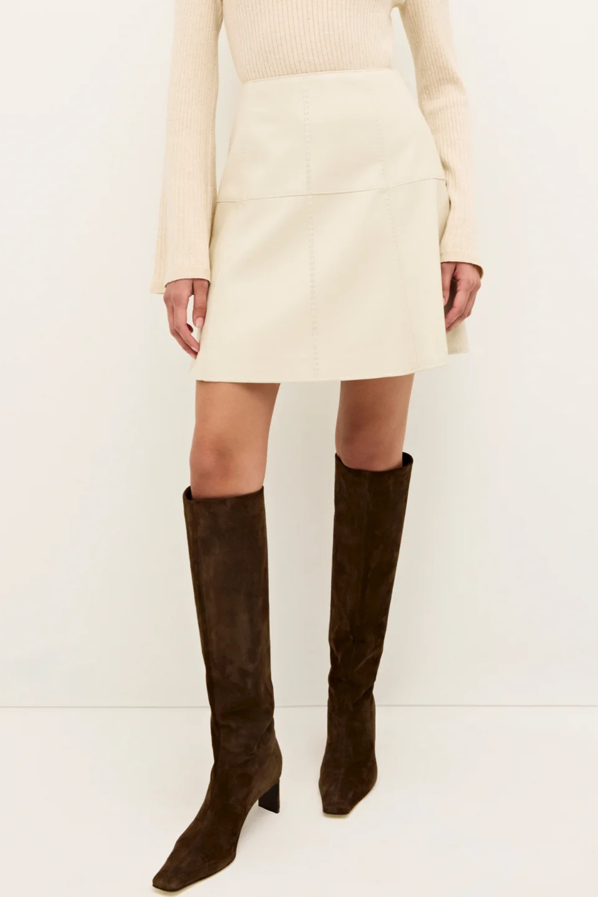 MARIE OLIVER | CRAWFORD SKIRT- POLAR