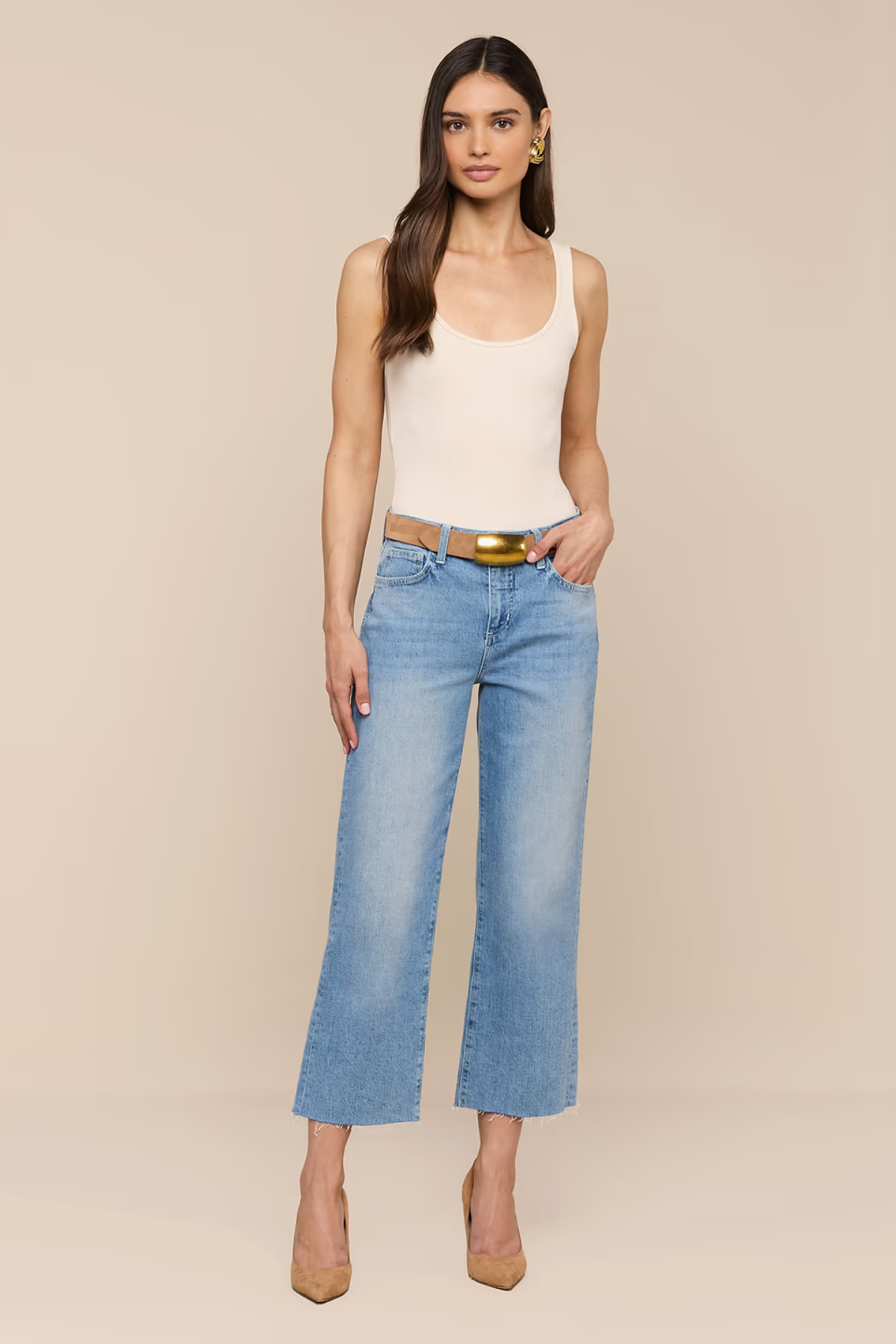Wanda Hr Crop Wide Leg