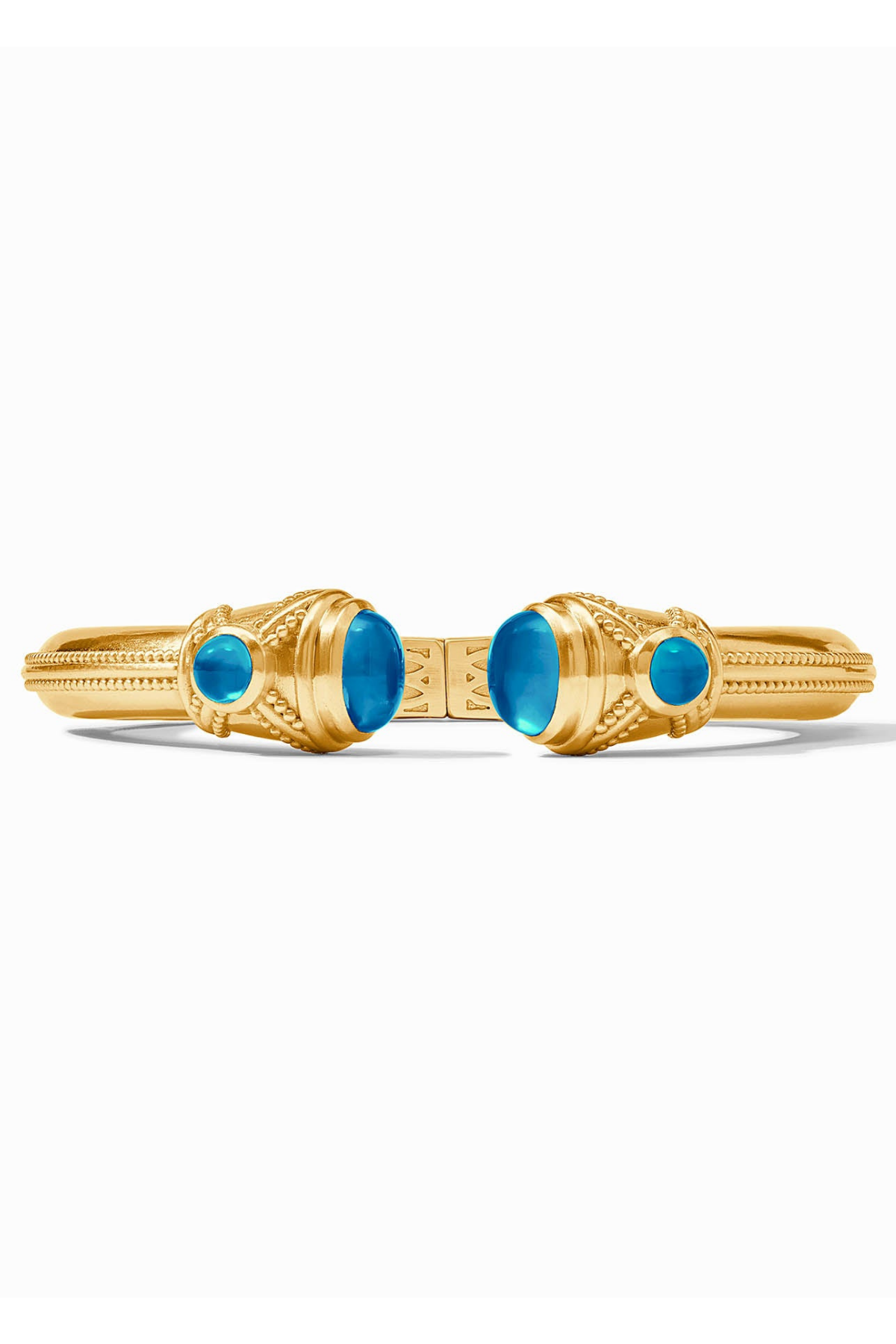 Julie Vos | Cabochon Demi Cuff- London Blue