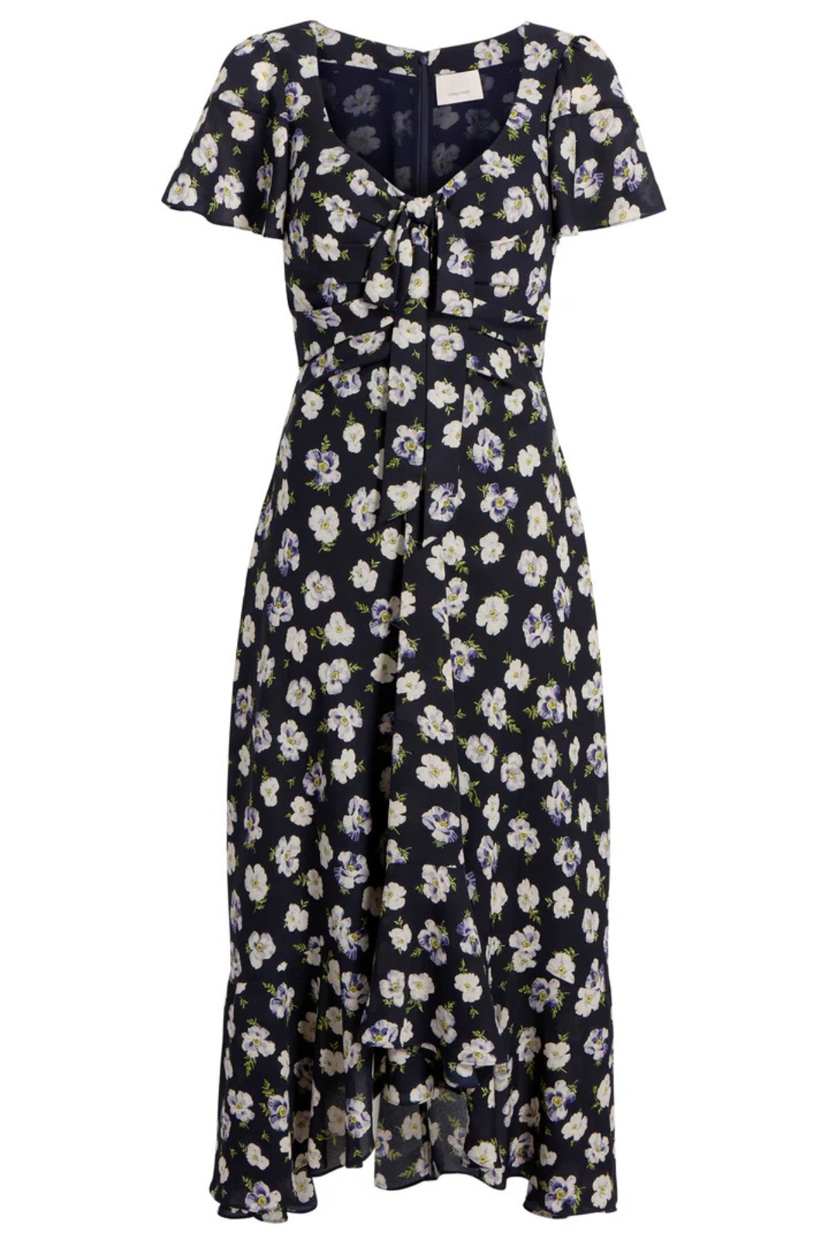 CINQ A SEPT | Mini Tossed Poppies Isha Dress