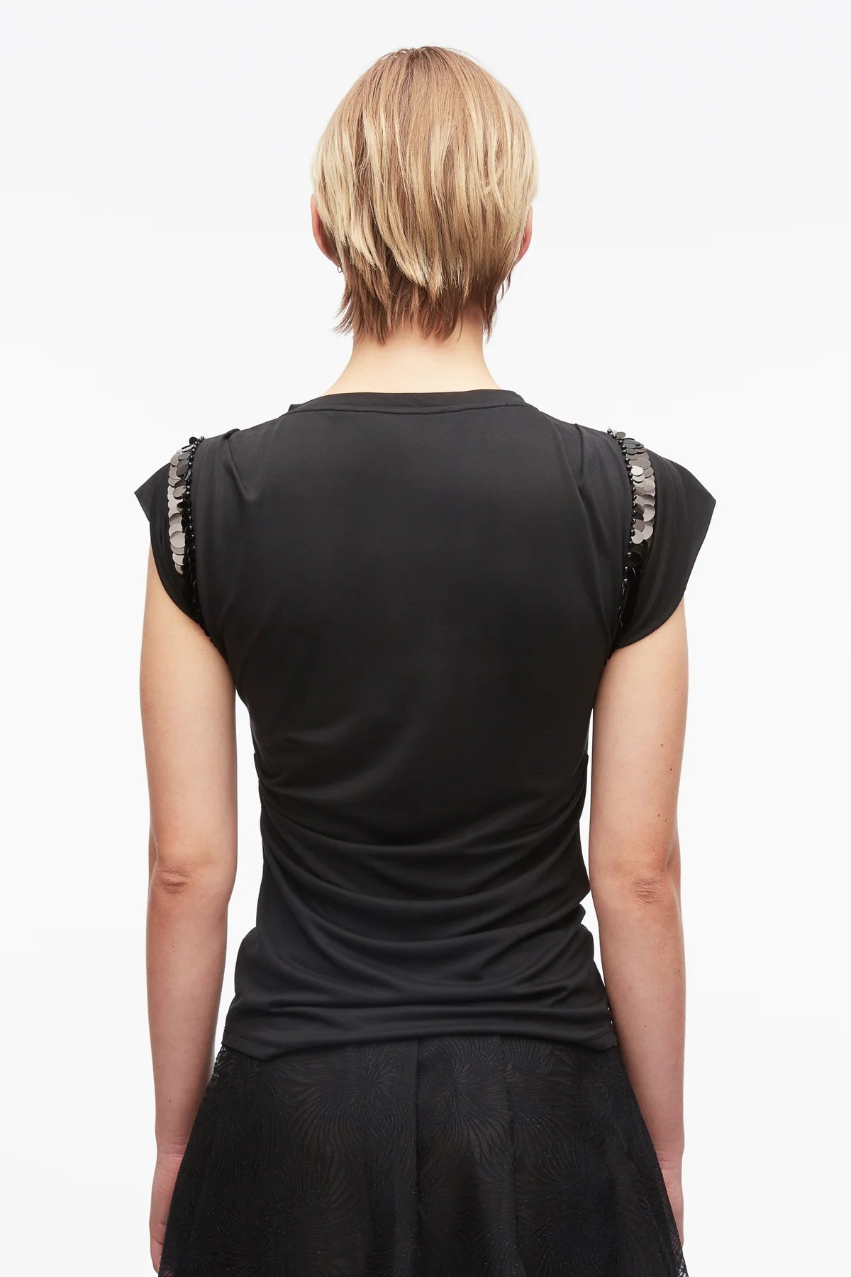 PHILLIP LIM | Embellished Jersey Top