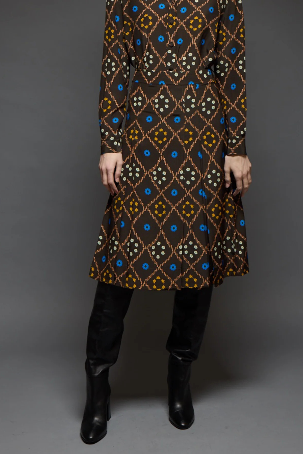 Cleo Printed Skirt