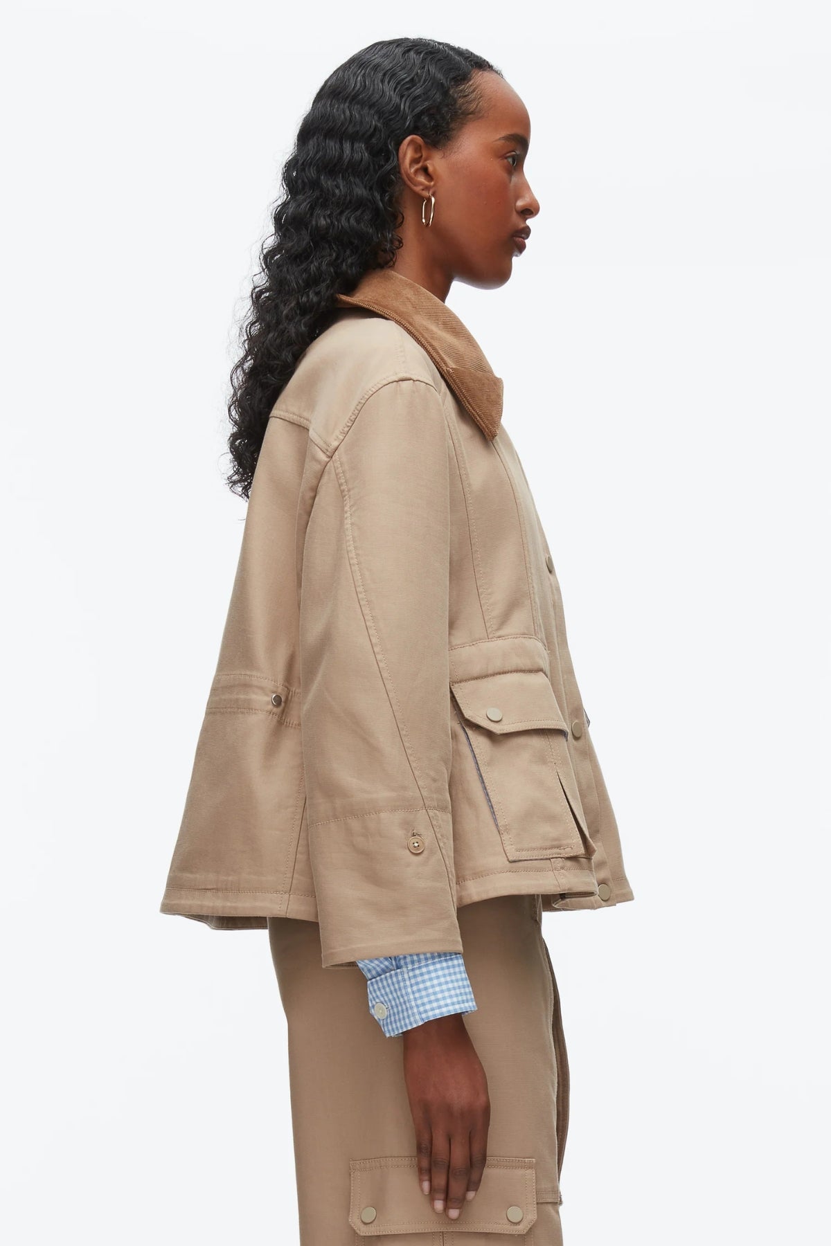 PHILLIP LIM | FLOUNCE COMBO JACKET