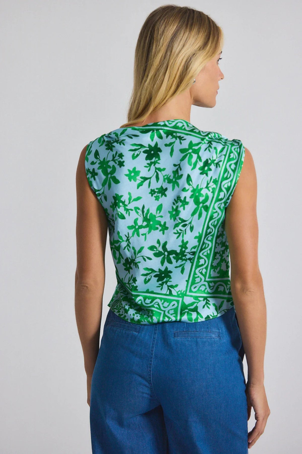 DEREK LAM | Ariel Print Asymmetric Top