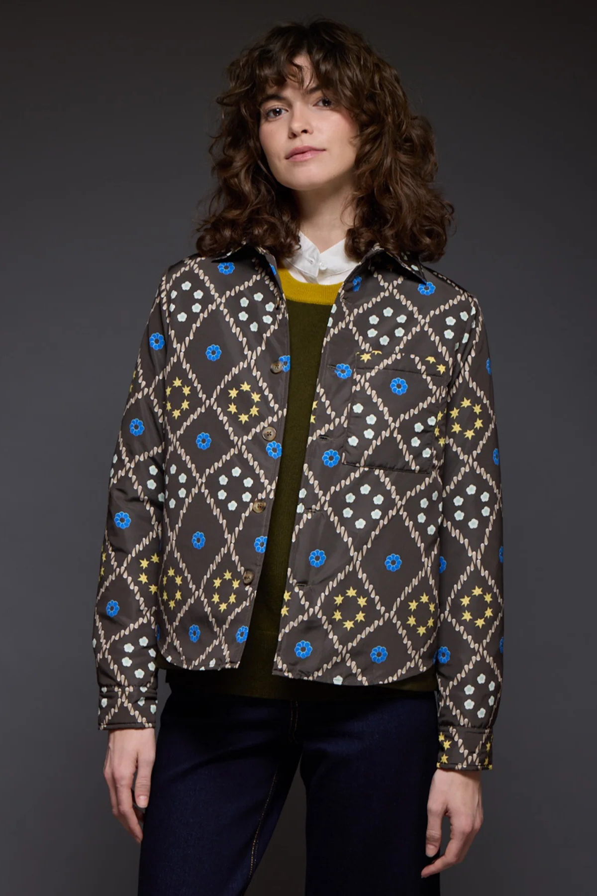Cleo Printed Jacket