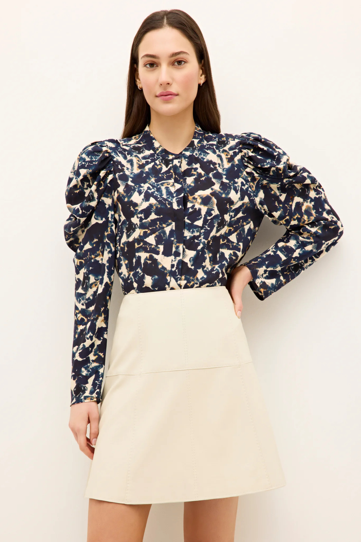 MARIE OLVIER | TYSEN BLOUSE- PYRITE