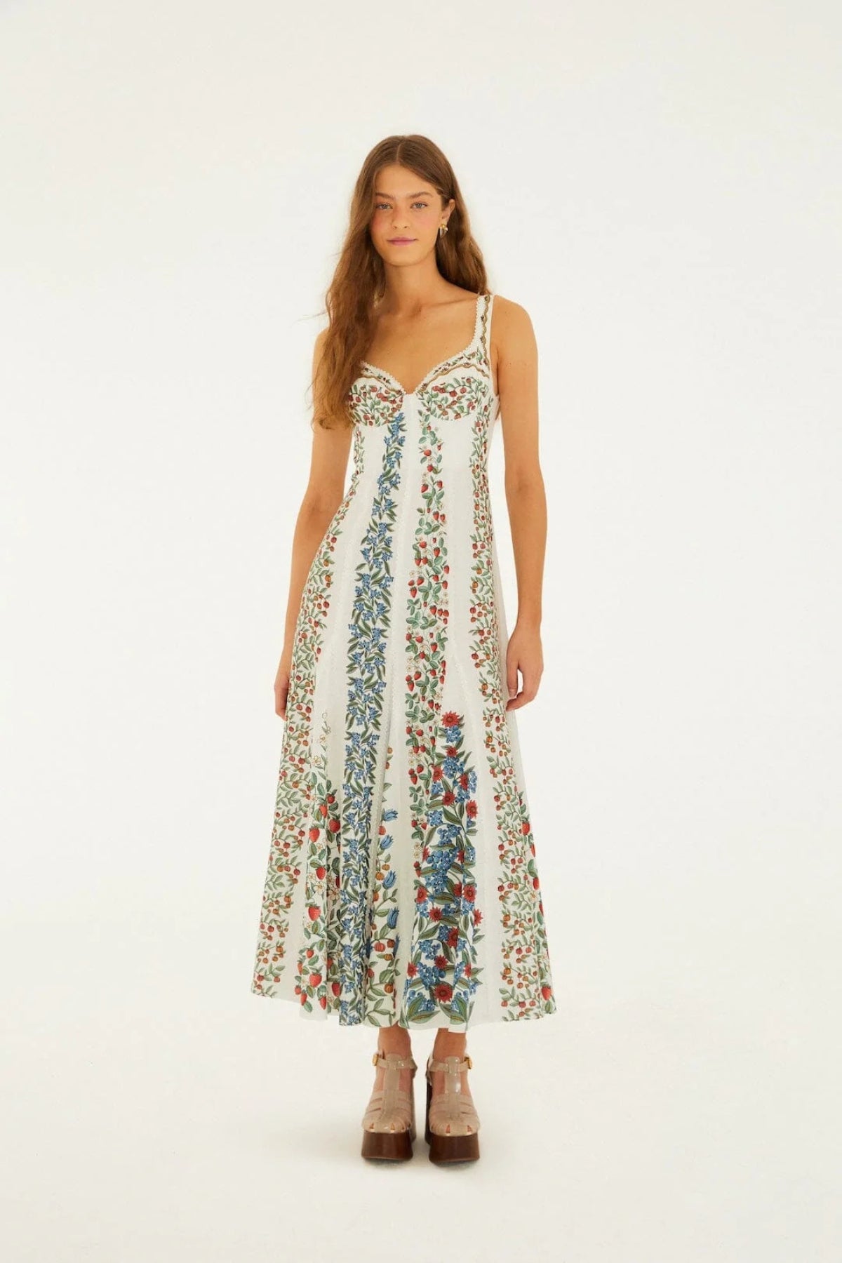 FARM RIO | FRUIT BEAUTY MAXI DRESS