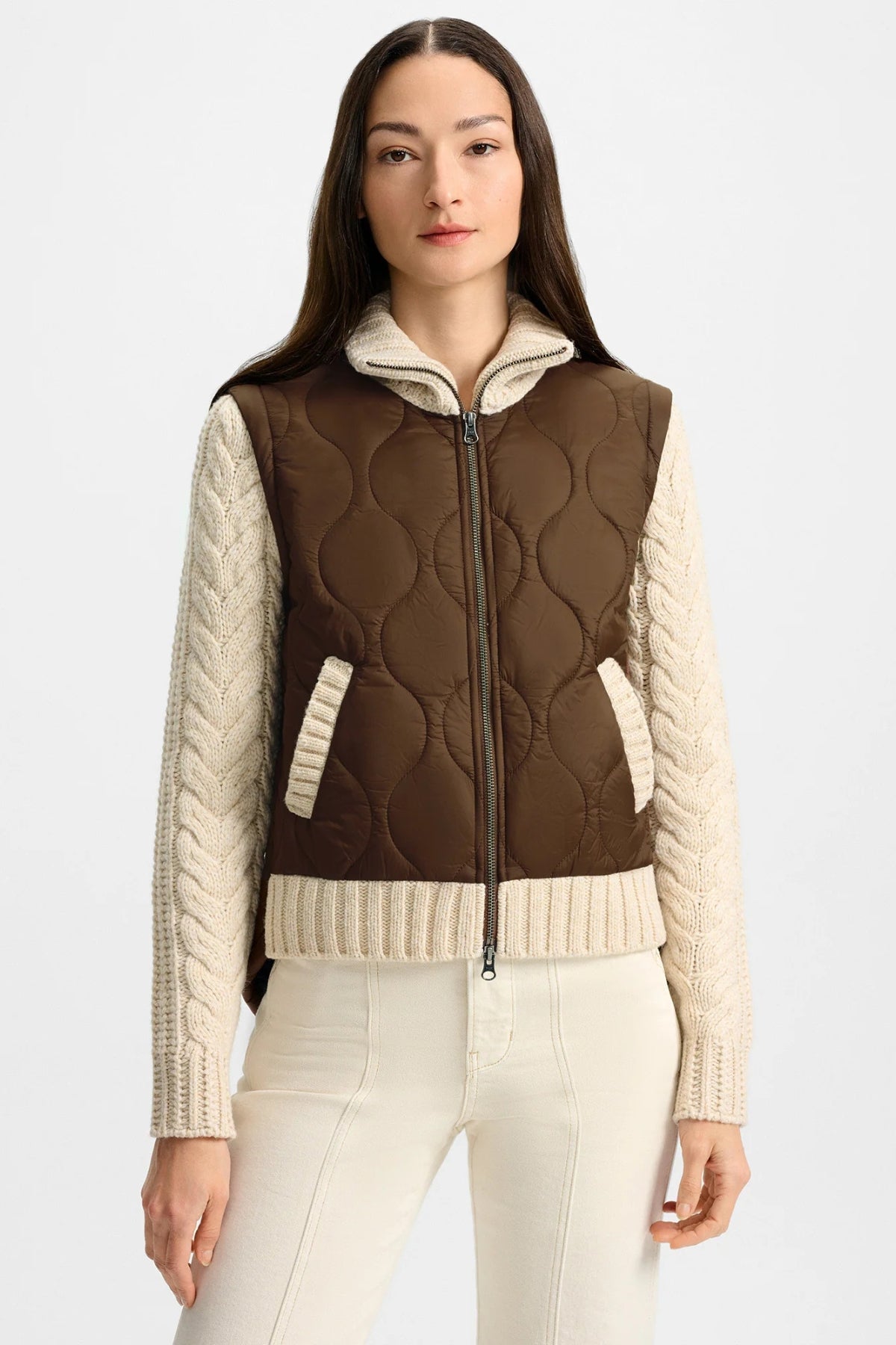VERONICA BEARD | PATRA MIXED MEDIA JACKET