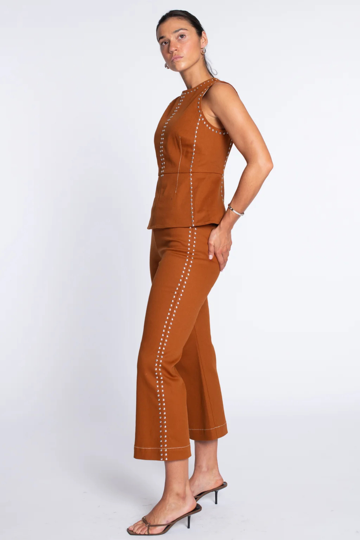 Elizabeth James | Jojo Pant Chocolate