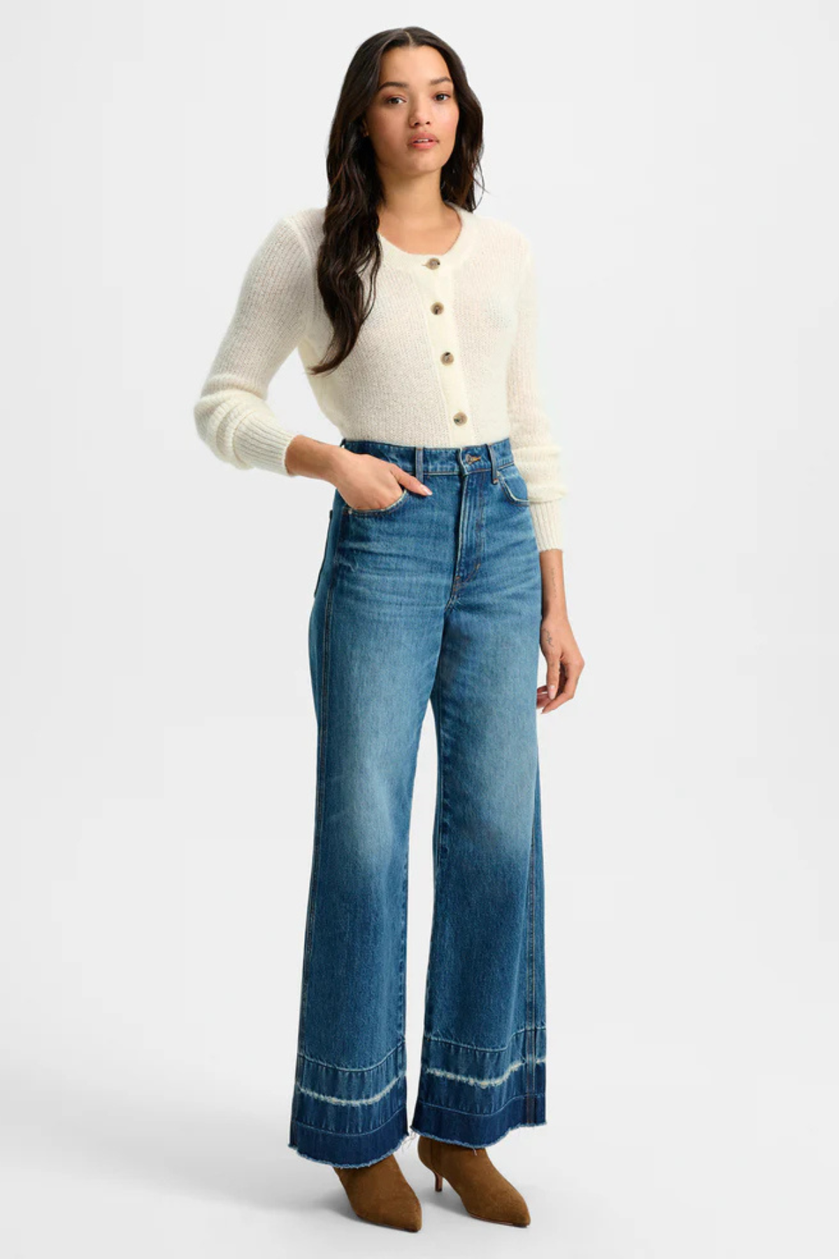 VERONICA BEARD | TAYLOR WIDE LEG- CITY BLAST