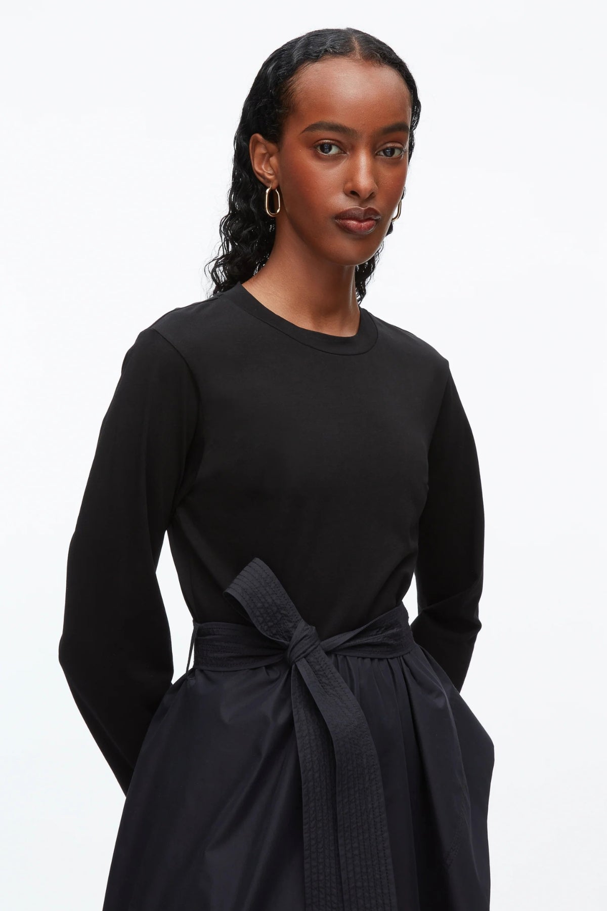 PHILLIP LIM | T-SHIRT COMBO DRESS