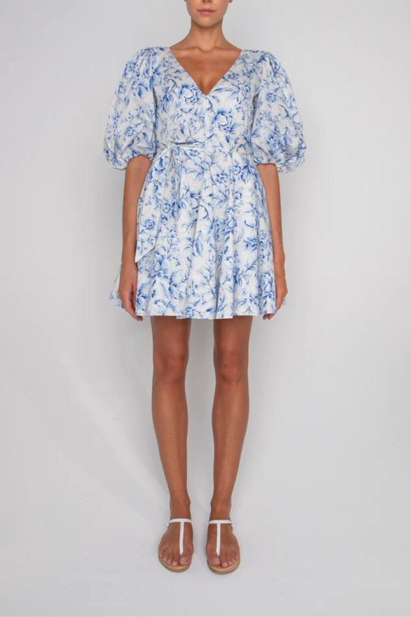 LAVI | Holly Mini Dress-Blue
