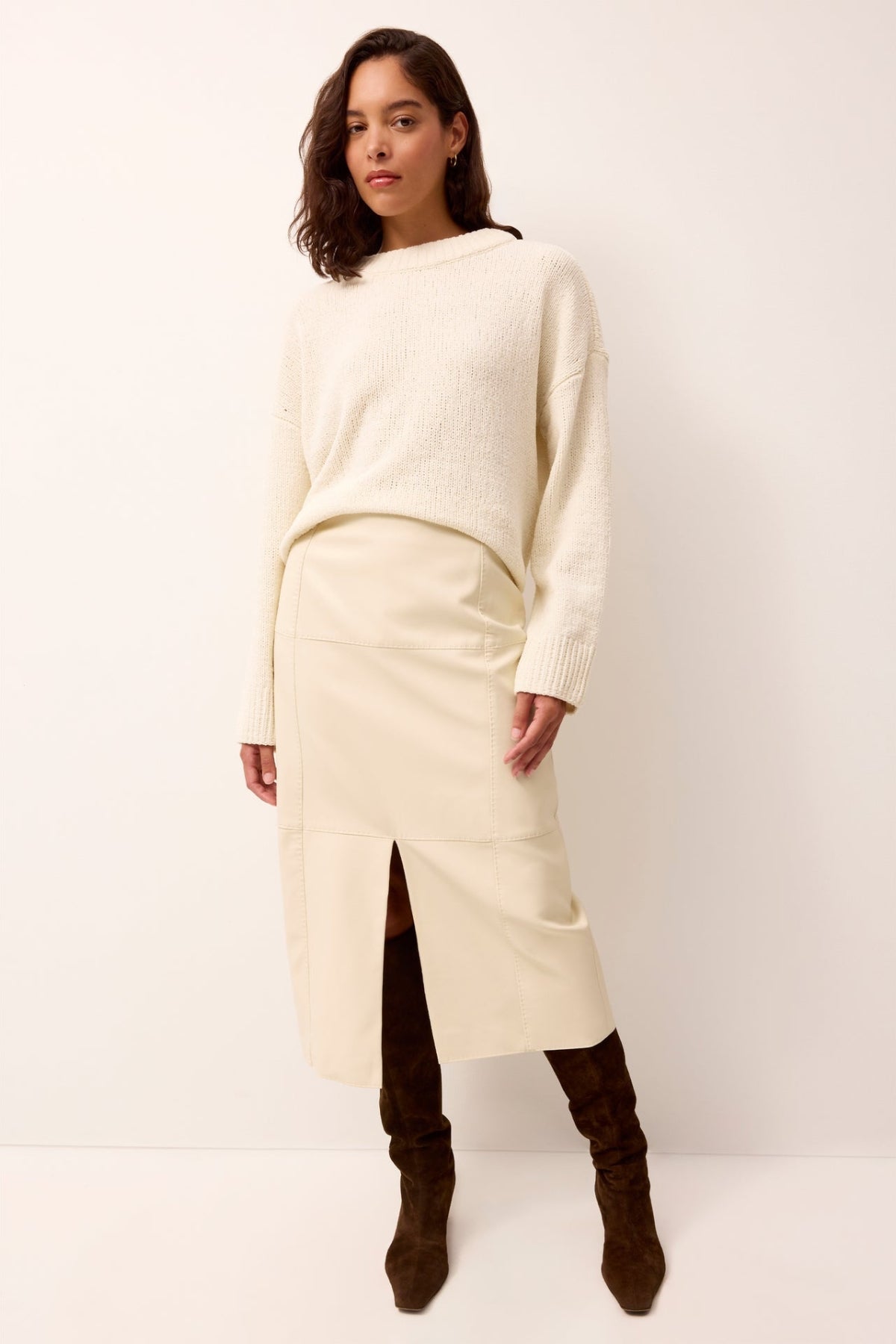 MARIE OLIVER | ELLIOTT SKIRT- POLAR