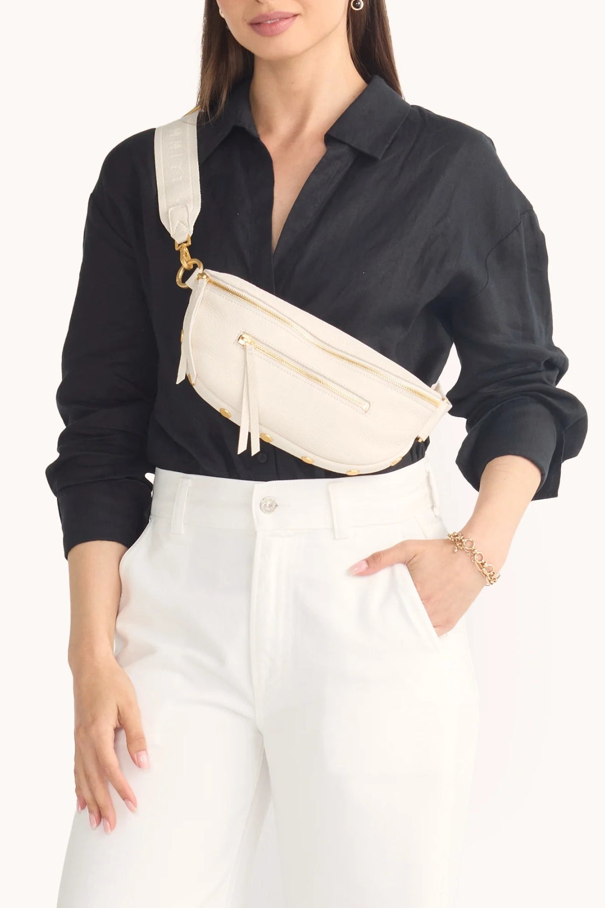 HAMMITT | Charles Crossbody Medium - Calla Lily