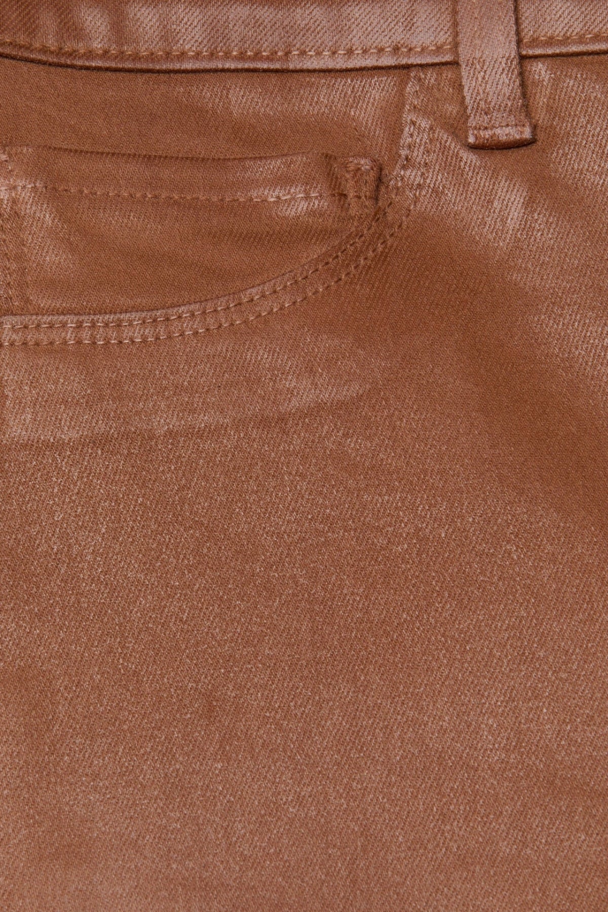 L'AGENCE | MARGOT HIGH RISE SKINNY- COGNAC