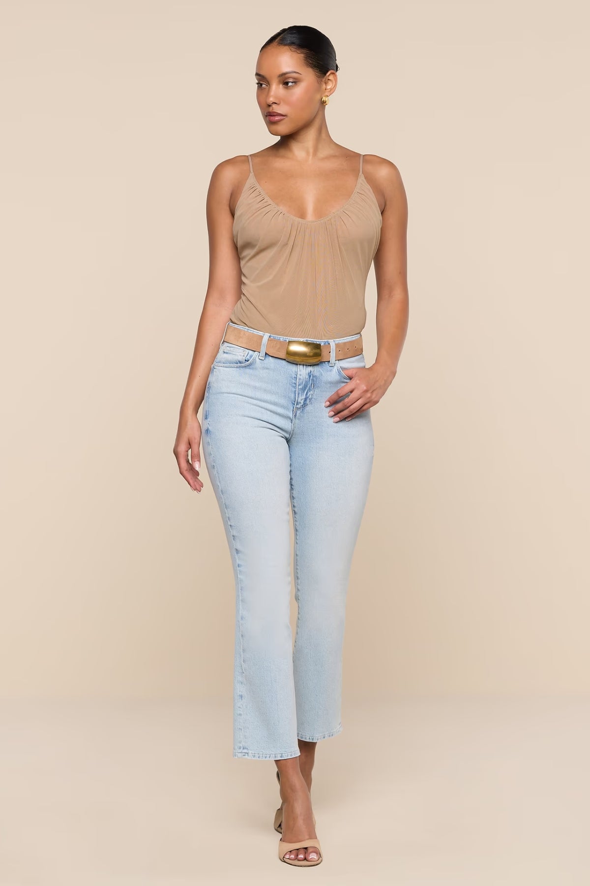 L'AGENCE | Tati Crop, Micro Boot - Cabo