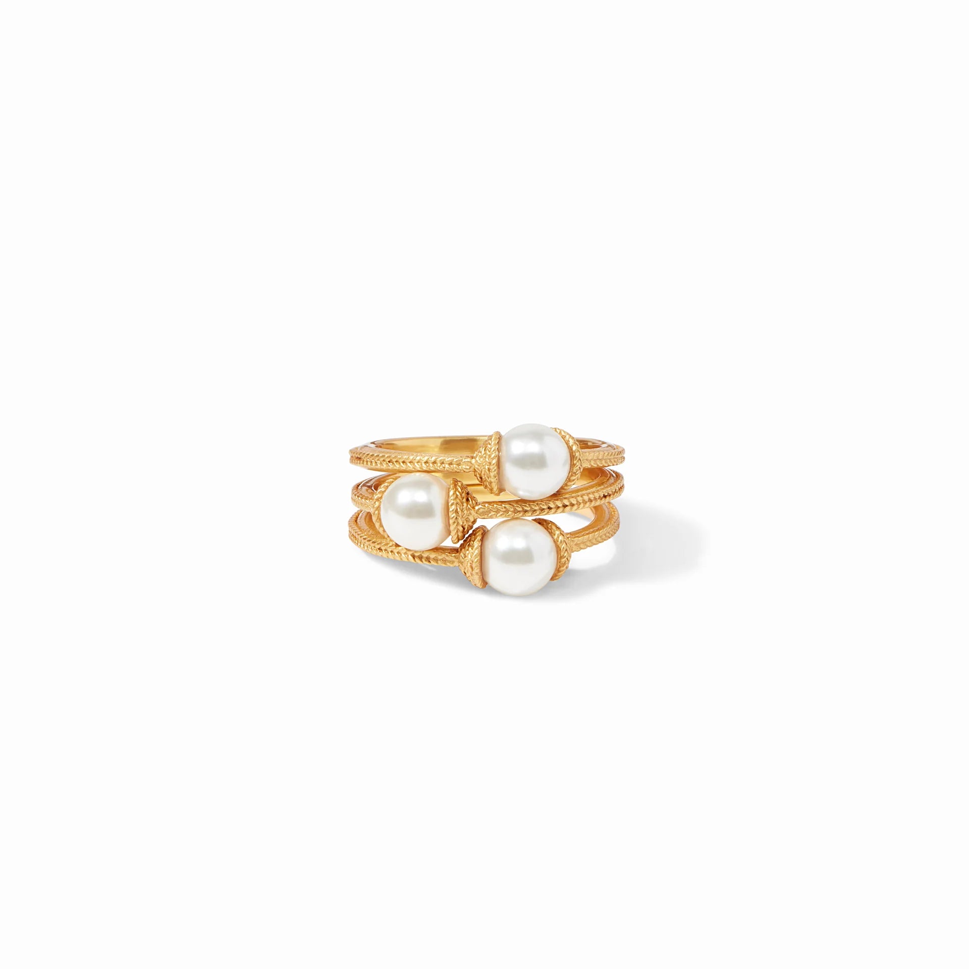 Calypso Trio Ring - Pearl