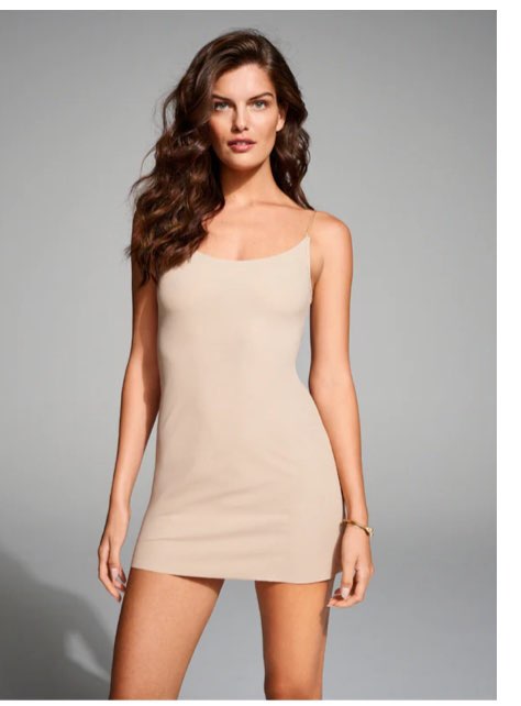 Mini Cami Slip- Beige