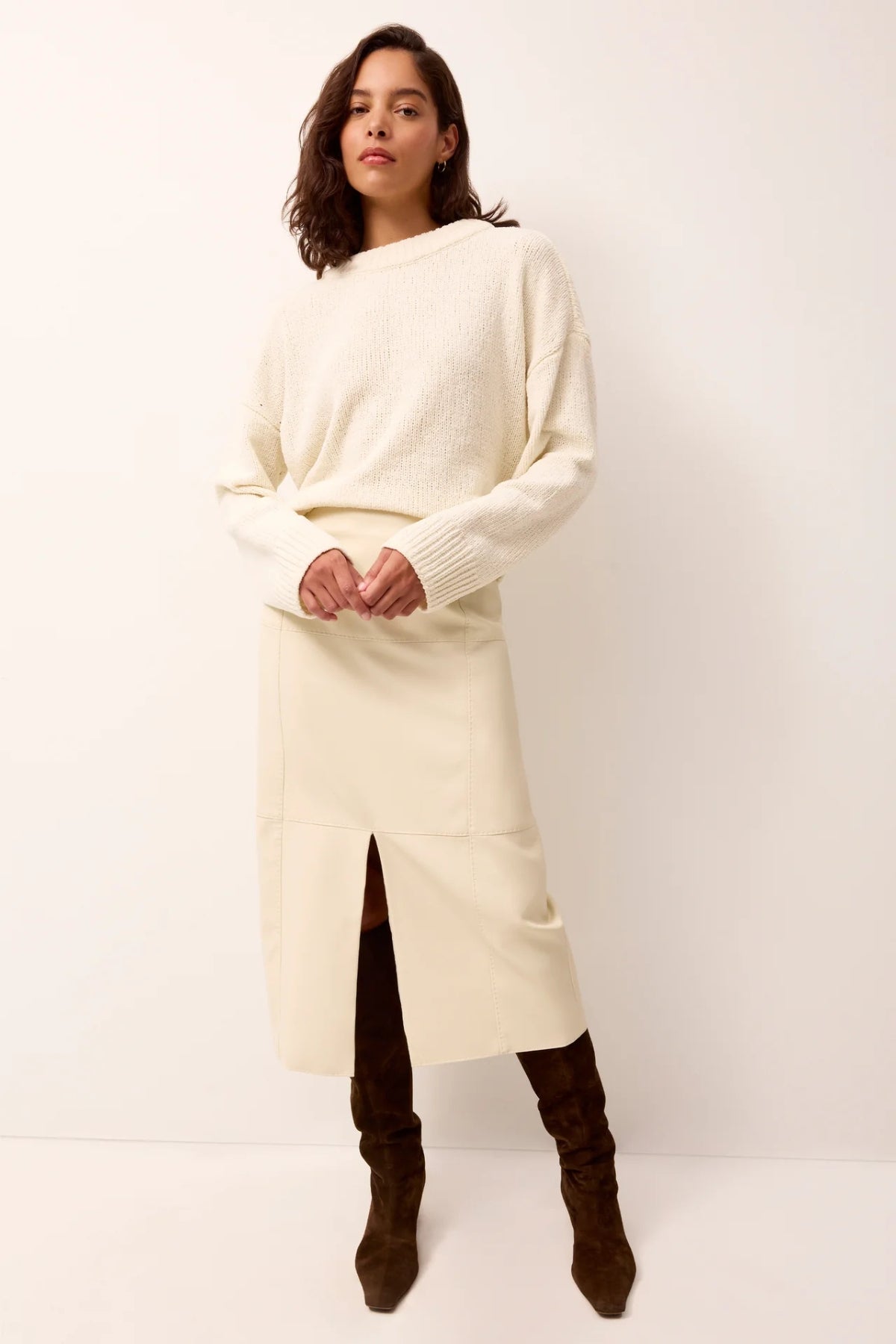 MARIE OLIVER | ELLIOTT SKIRT- POLAR