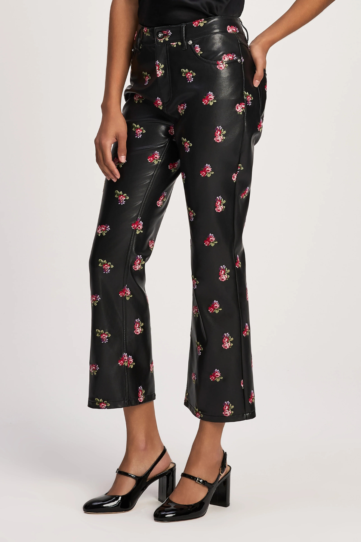 CINQ A SEPT | Tossed Roses Stevie Pant