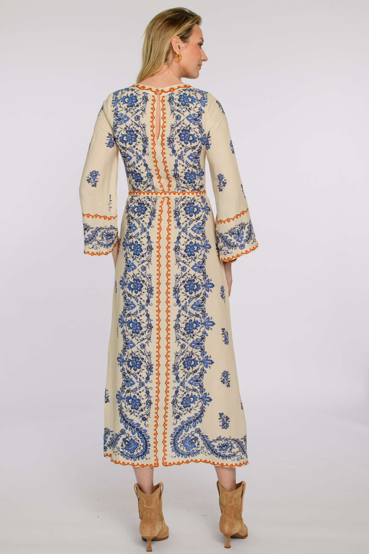 ELIZABETH JAMES | BELL SLEEVE TESS DRESS