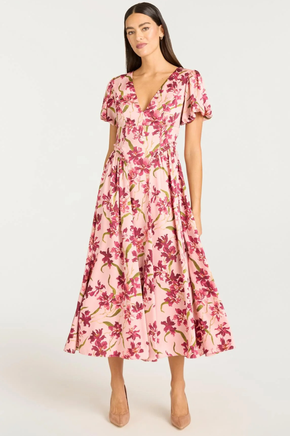 Cinq a Sept | Trailing Hibiscus Katlin Dress
