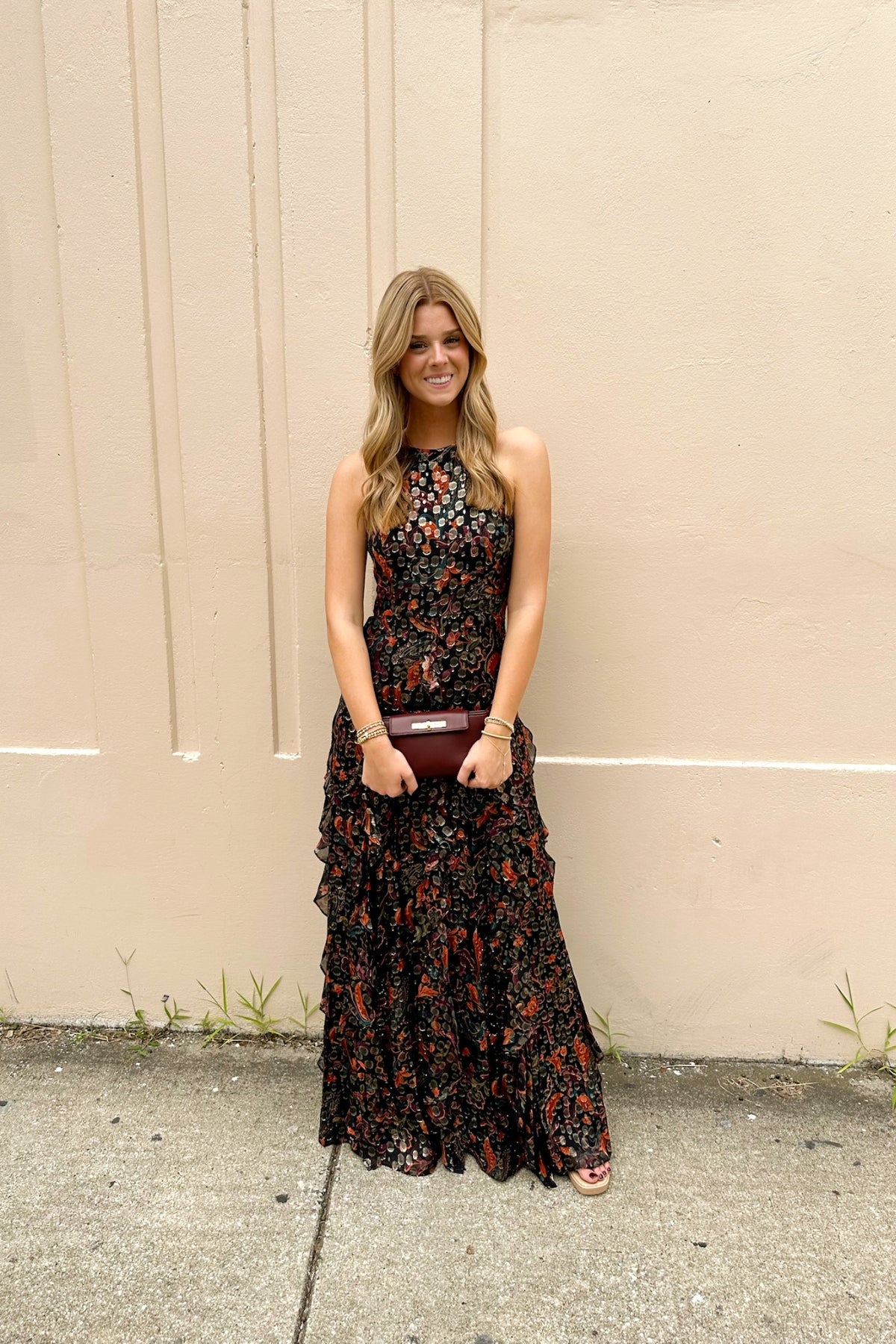 RAMY BROOK | PRINTED IDELLA GOWN
