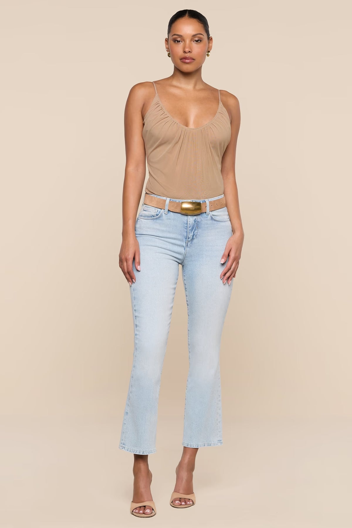 L'AGENCE | Tati Crop, Micro Boot - Cabo