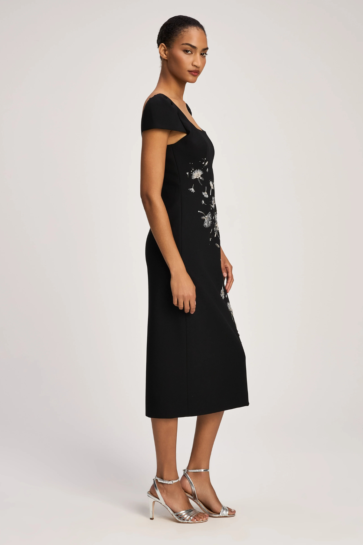 CINQ A SEPT | Midnight Dandelion Iliana Dress
