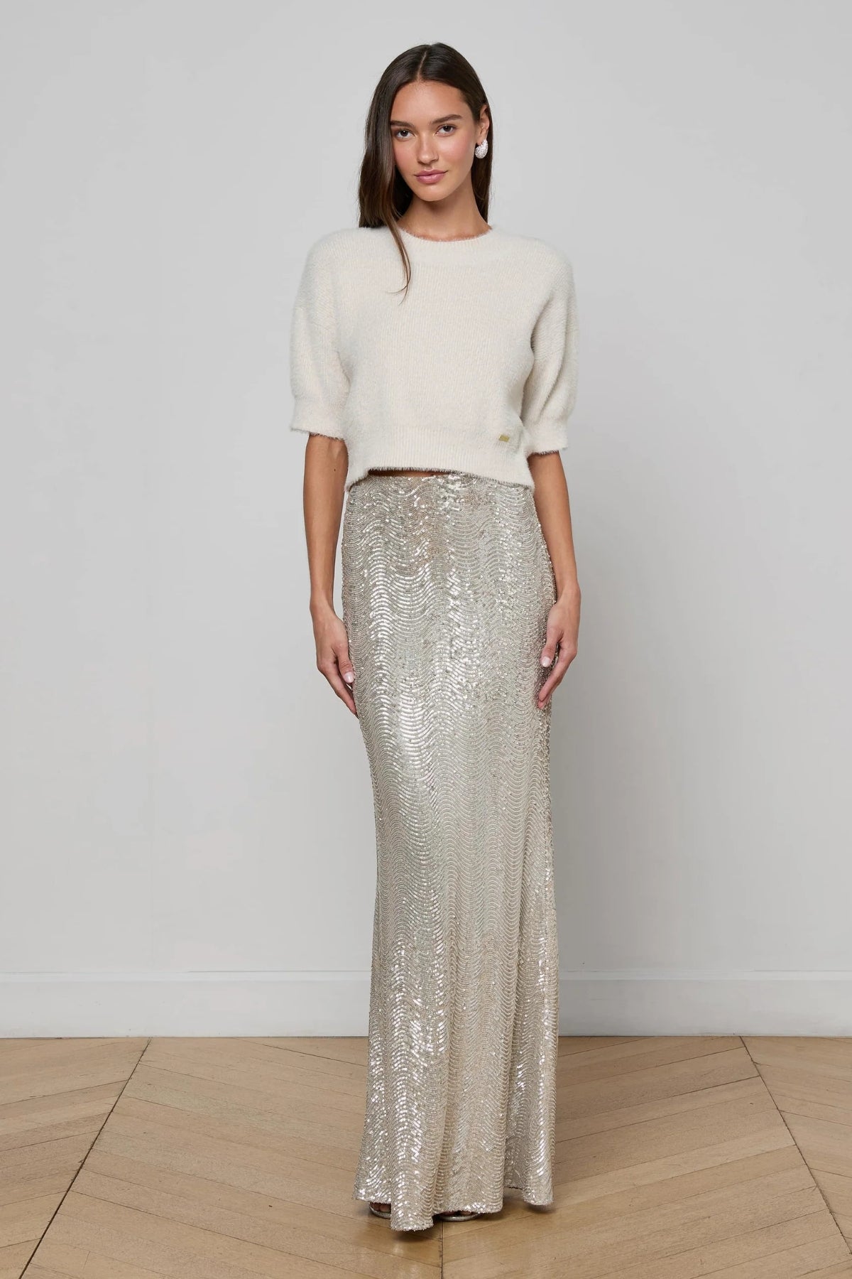 L'AGENCE | GUINEVERE CROP CREW