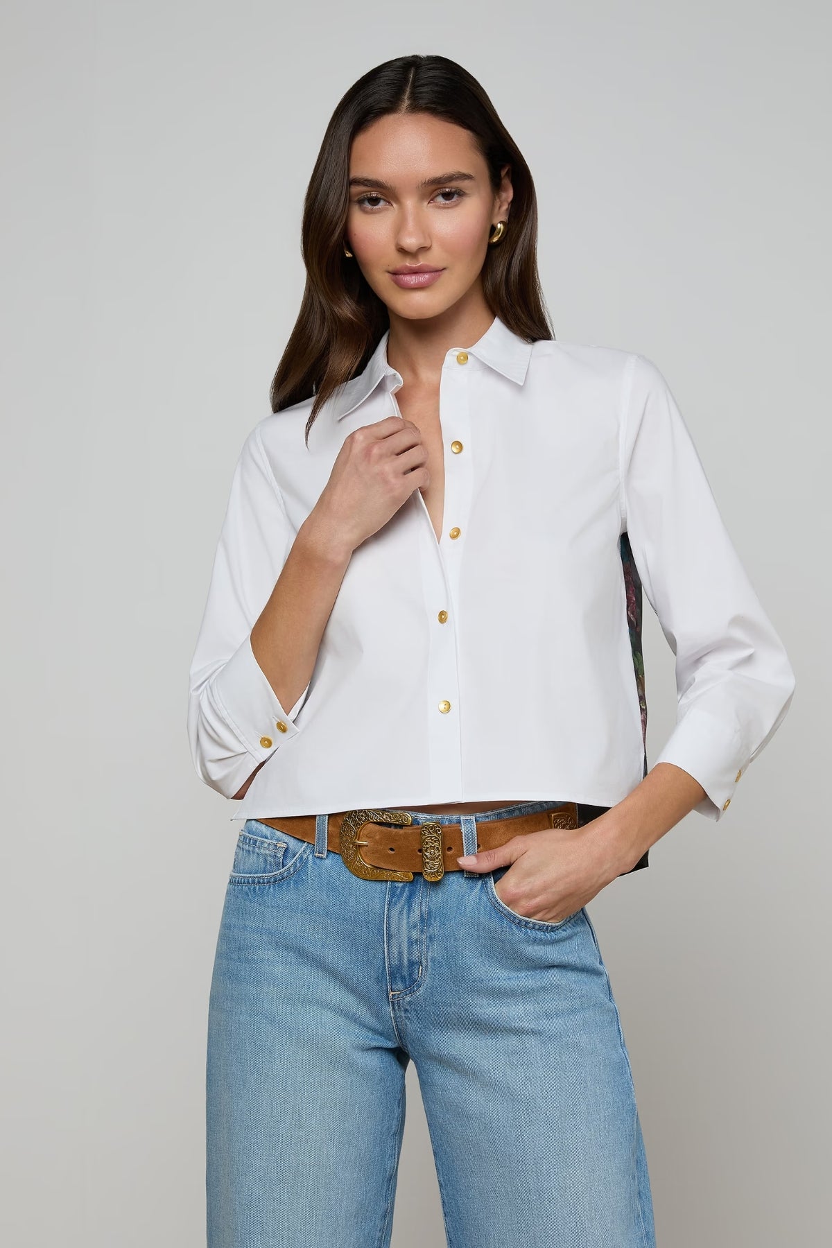 L'AGENCE | FAWN SCARF TOP