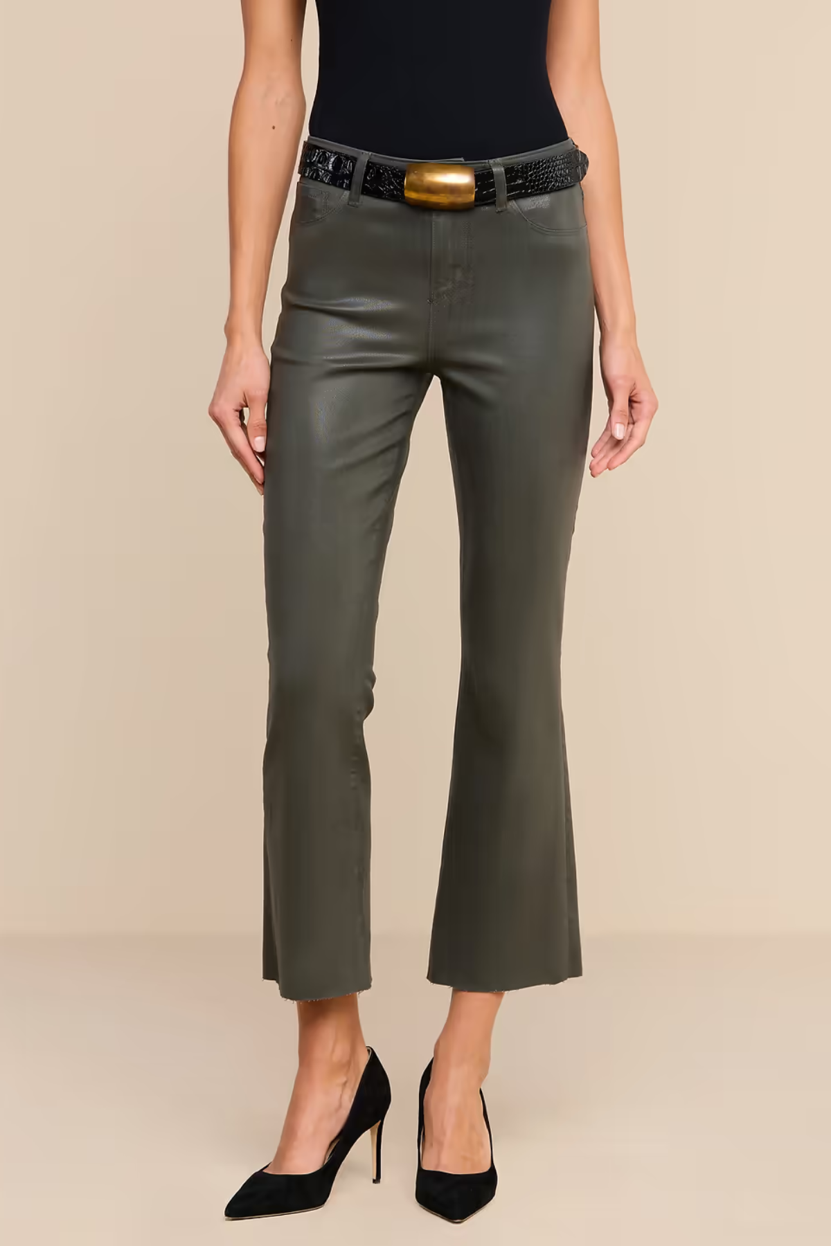 L'agence | Kendra Crop Flare