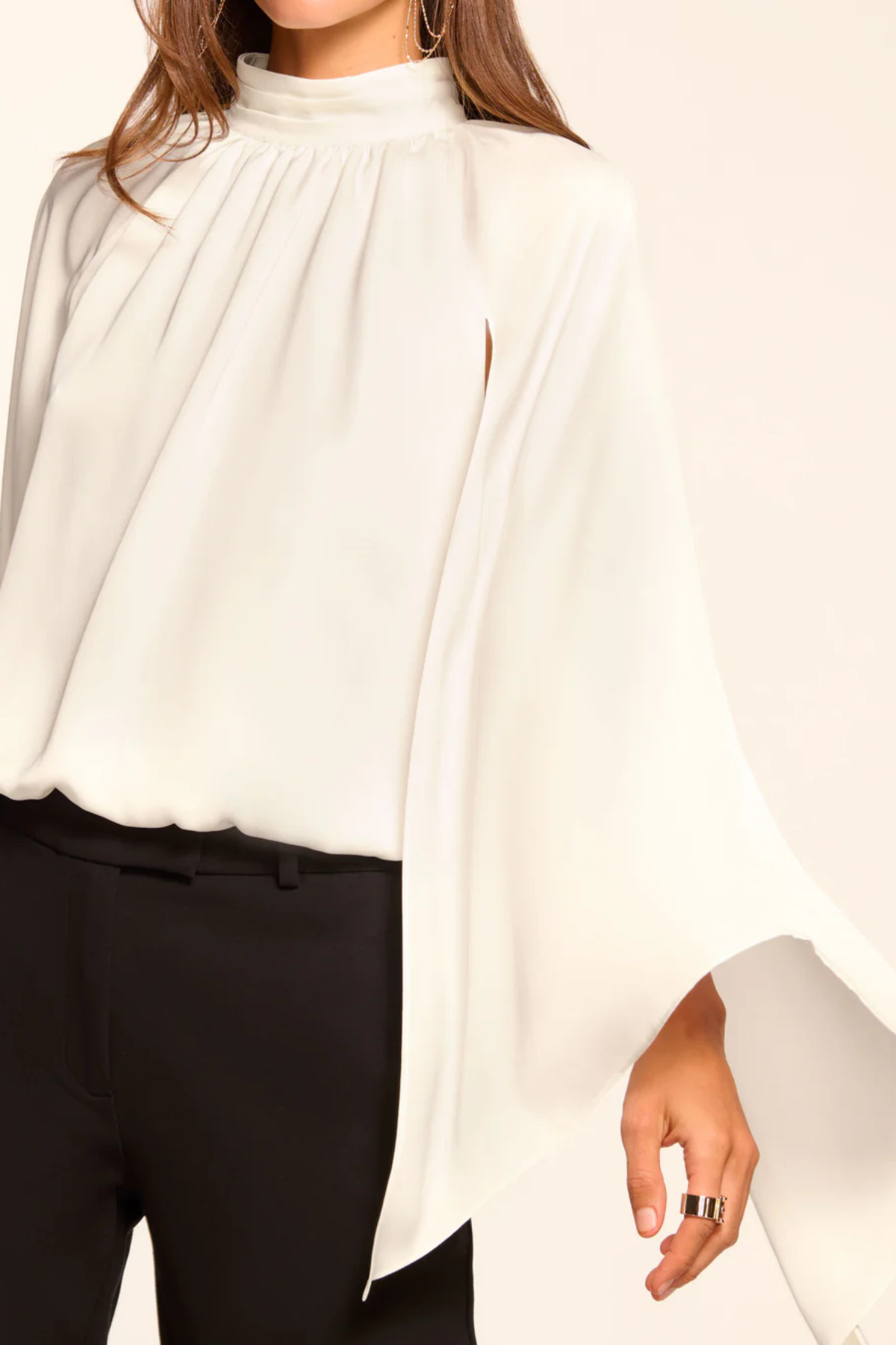 RAMY BROOK | HOWARD BLOUSE- IVORY