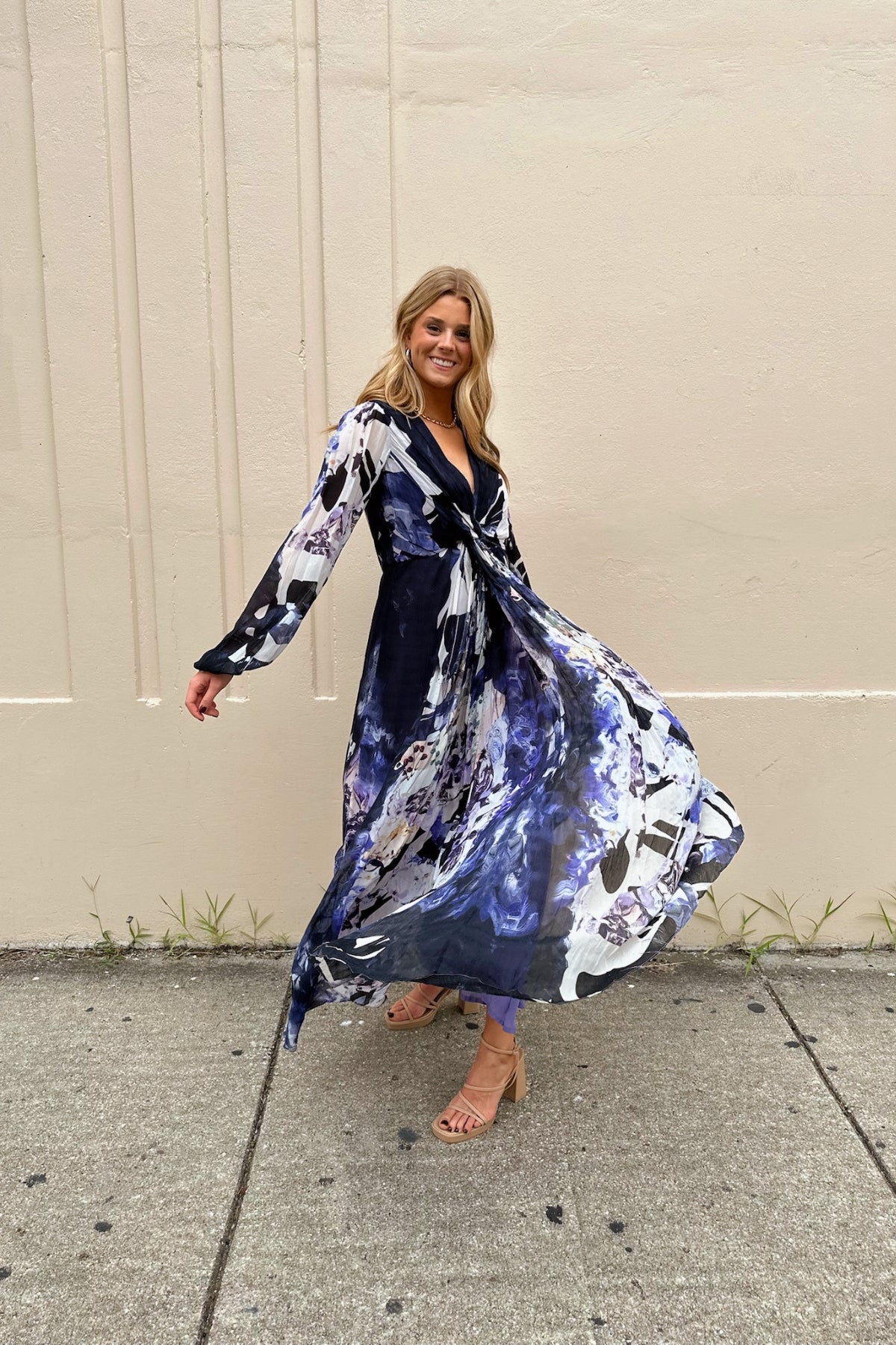 FALGUNI SHANE PEACOCK | Garden of Wisteria Gown