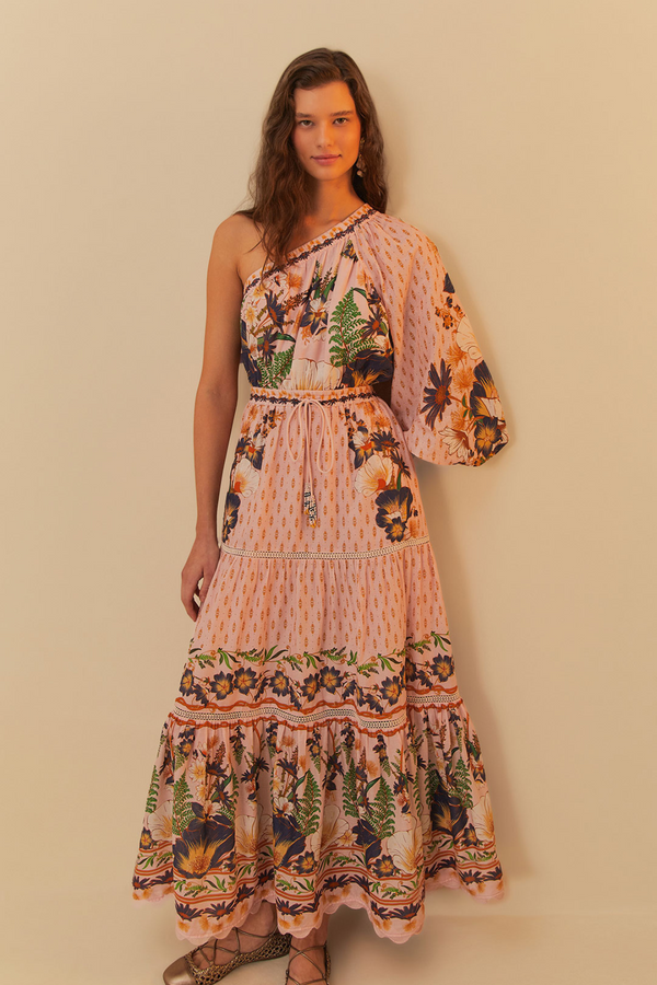 FARM RIO | PINK DREAM MAXI DRESS