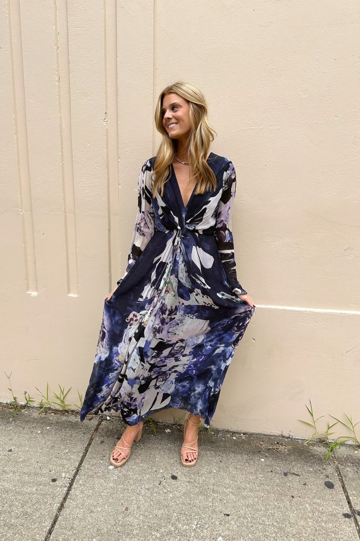FALGUNI SHANE PEACOCK | Garden of Wisteria Gown