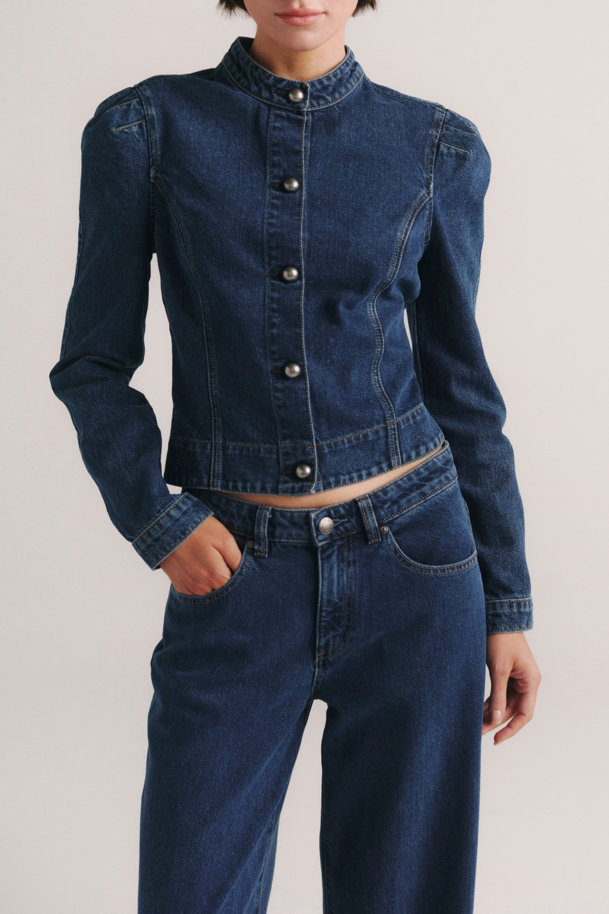 DL1961 | SCULPTED DENIM TOP