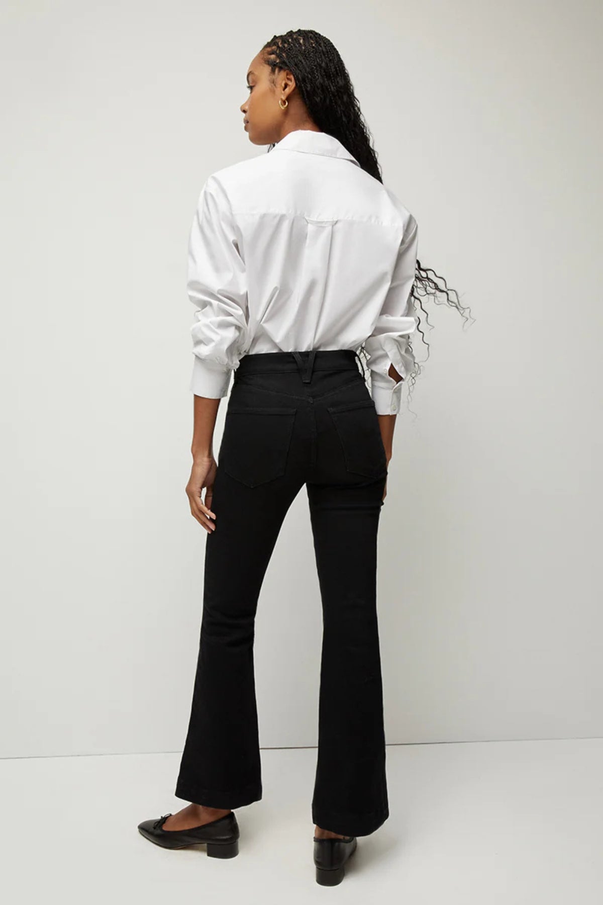 VERONICA BEARD | CARSON ANKLE FLARE - ONYX