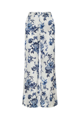 L’AGENCE | PILAR WIDE LEG PANT- BLUE FLORAL