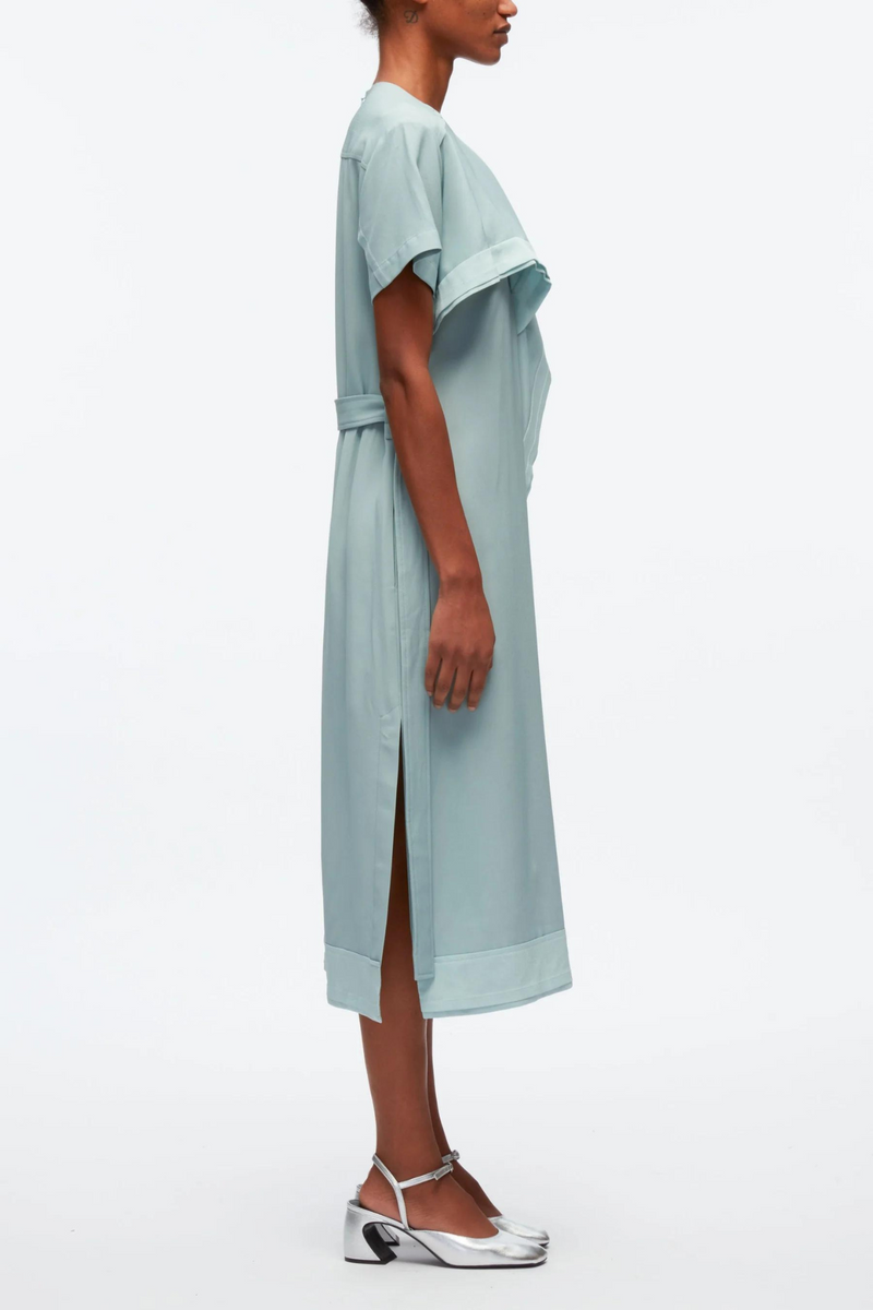 PHILLIP LIM | Belted Dress With Cascade